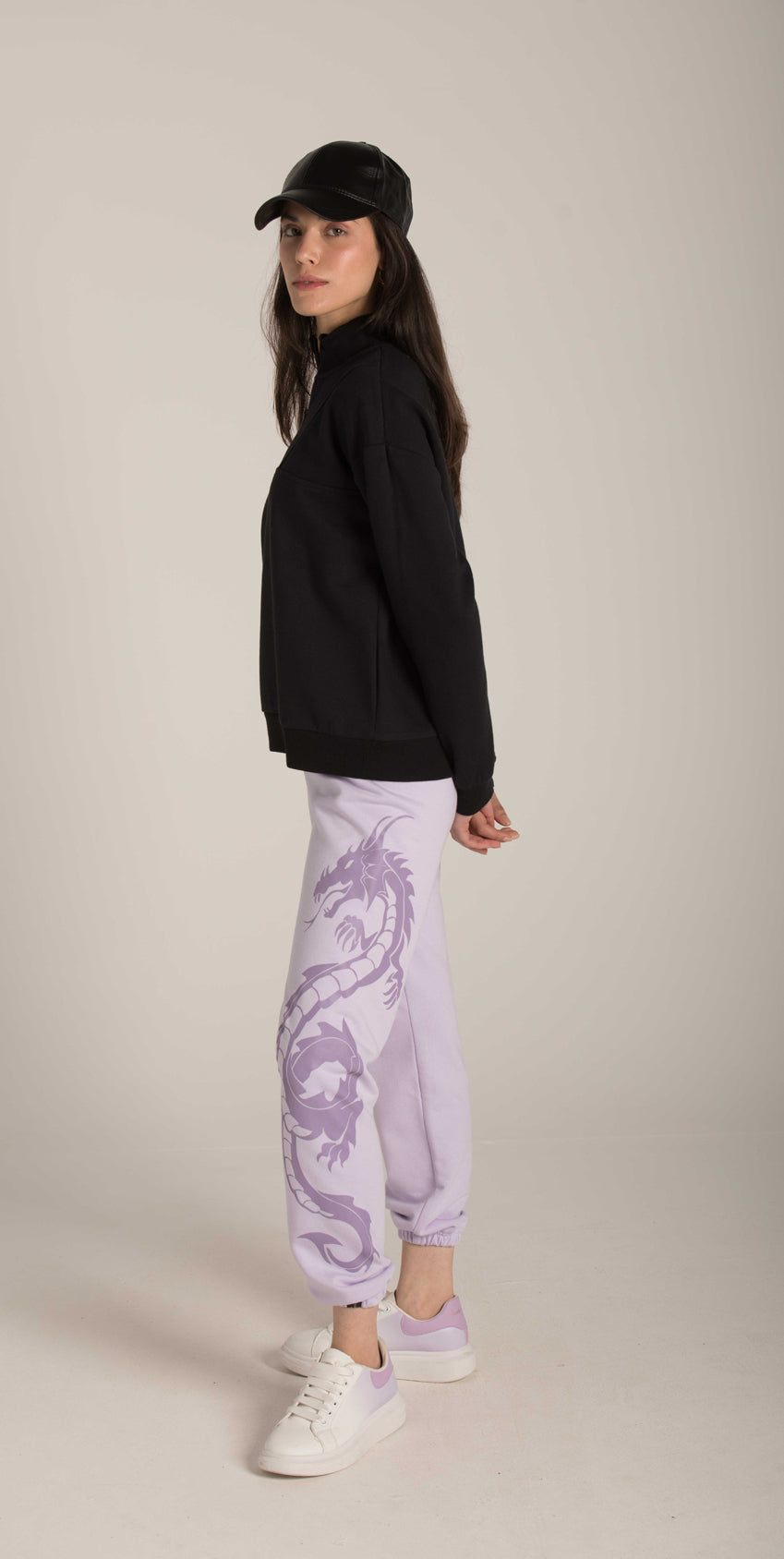 DRAGON PRINT SWEATPANTS W23W597