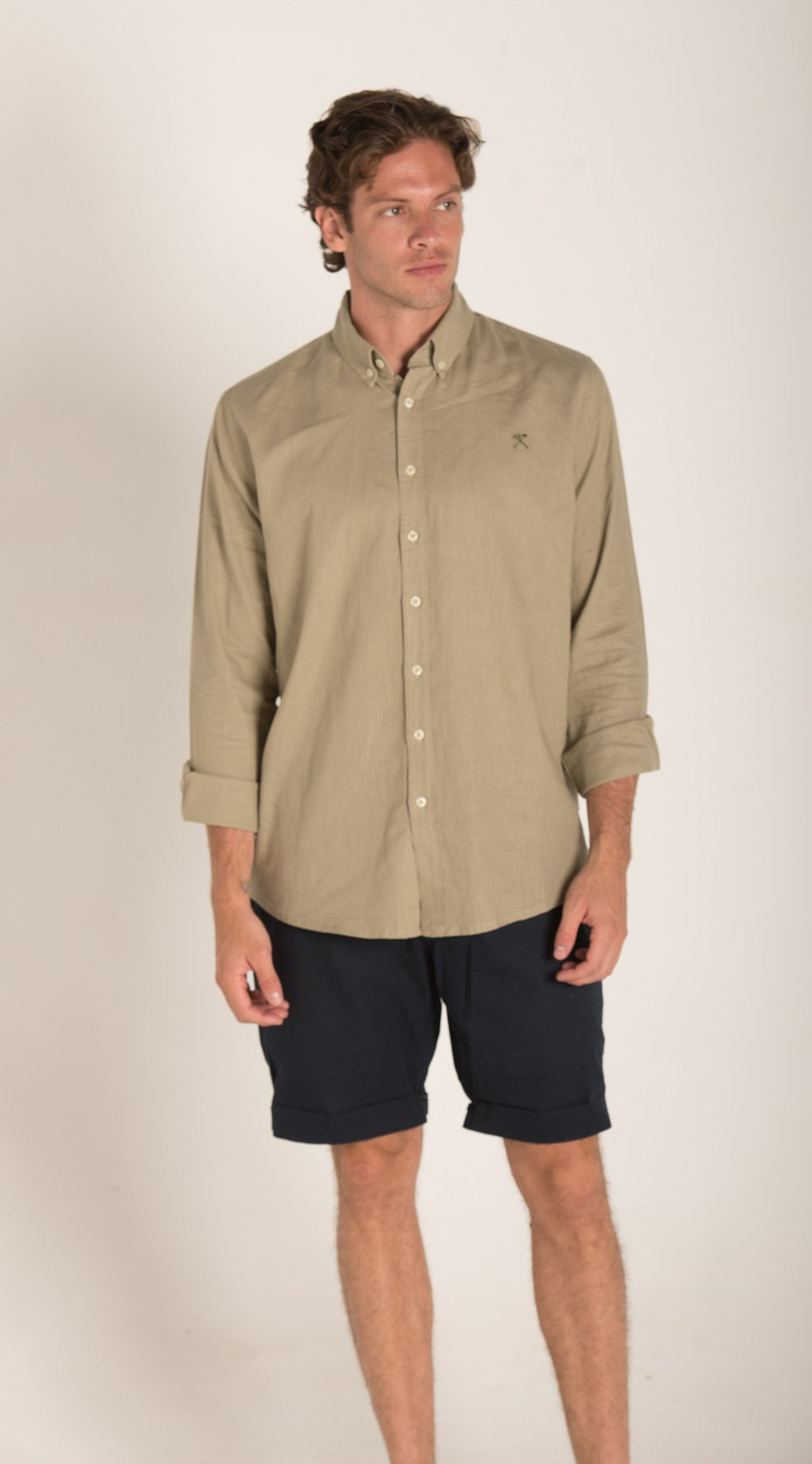 Regular Fit Linen Shirt S24MSH120