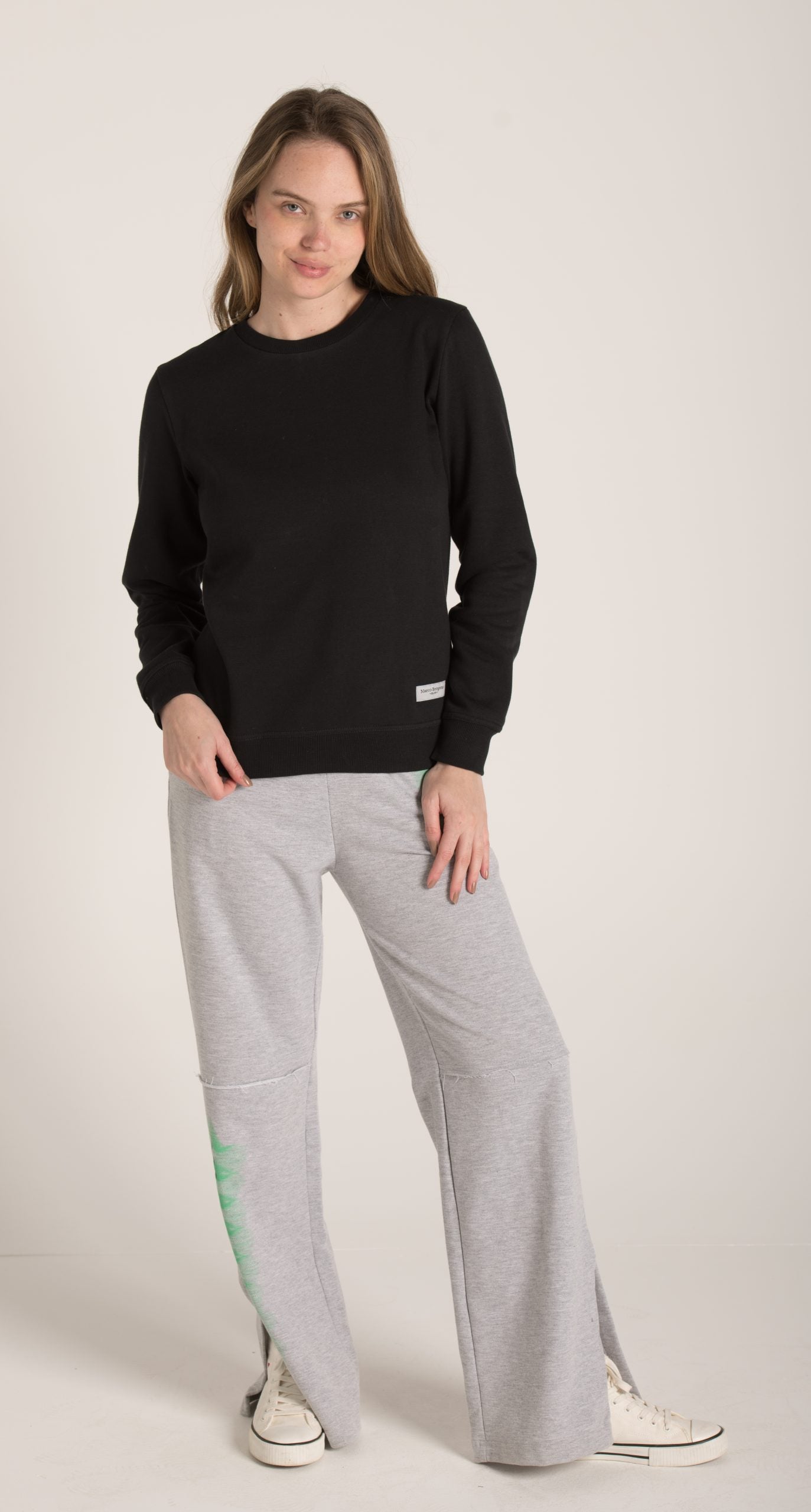 CREW NECK PLAIN SWEATSHIRT W23W616