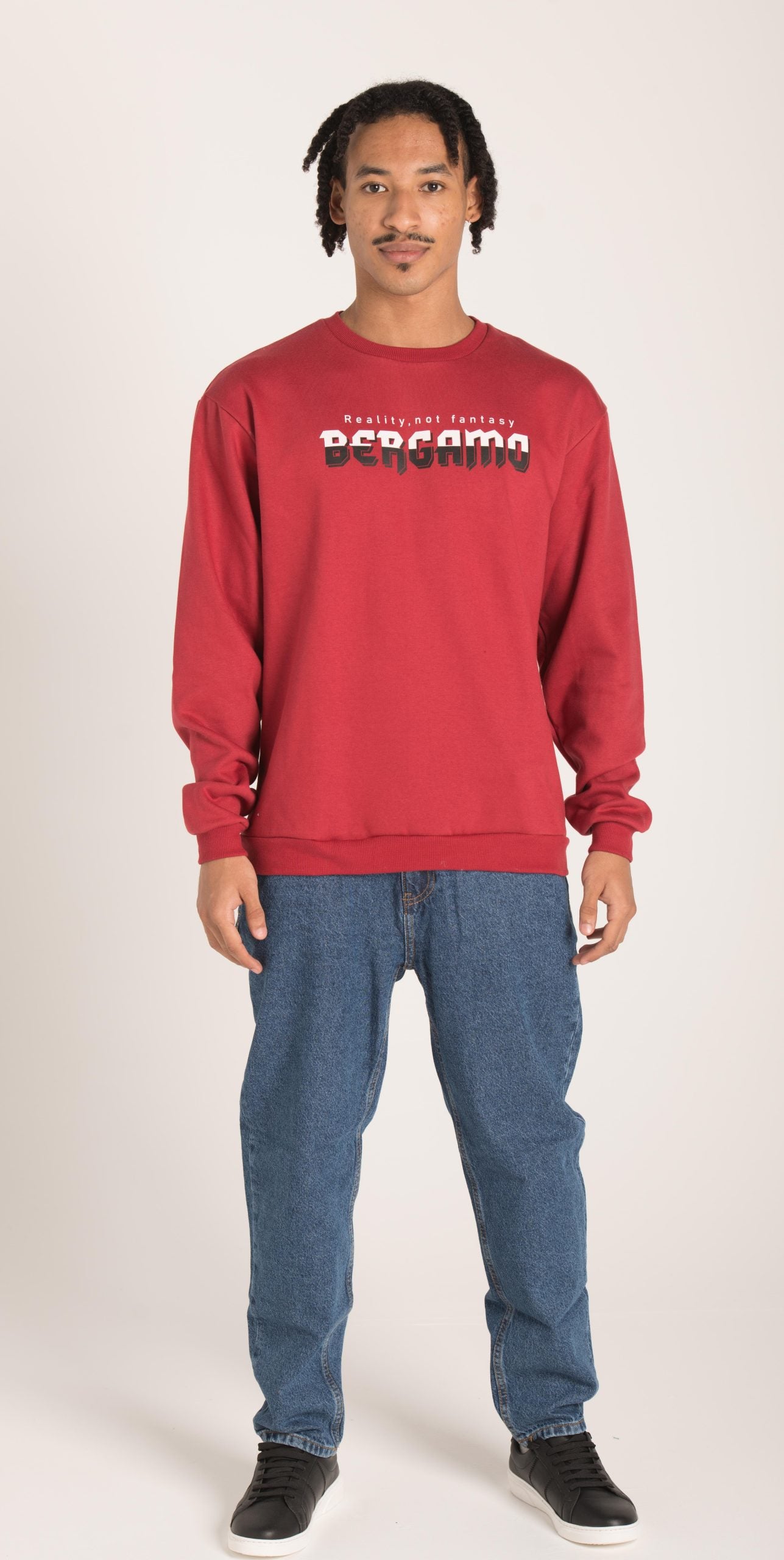 CREW NECK SWEATSHIRT WITH PRINT W23M054