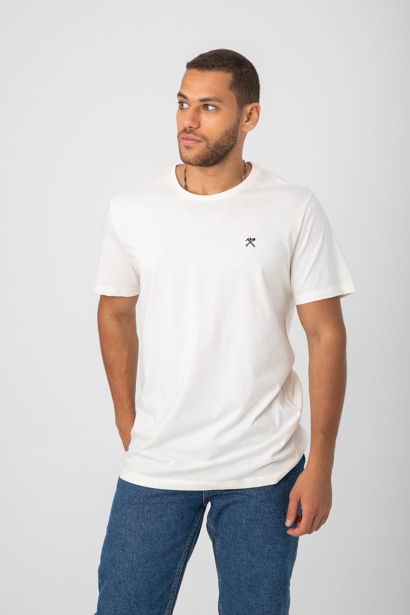 ROUND NECK T-SHIRT WITH LOGO S22M411