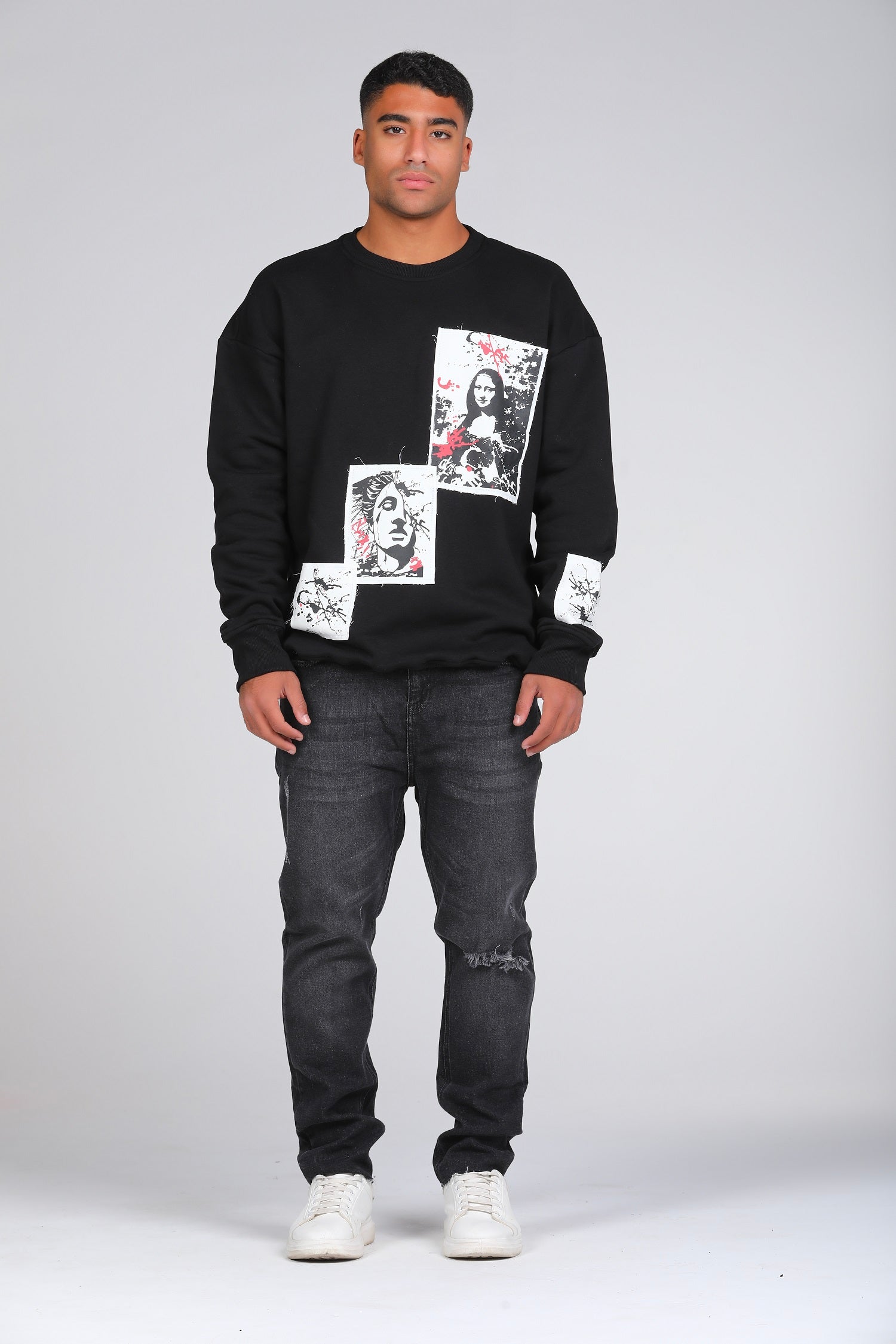 PATCHED SWEATSHIRT W24MSW111