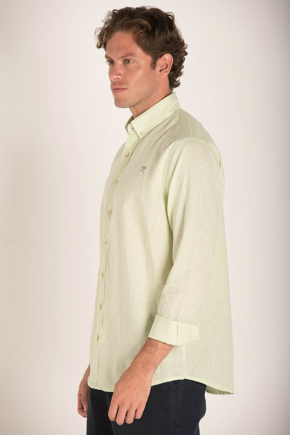 Regular Fit Linen Shirt S24MSH120