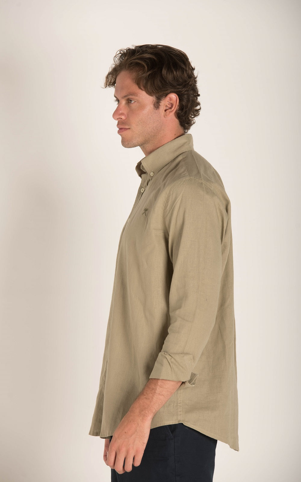 Regular Fit Linen Shirt S24MSH120