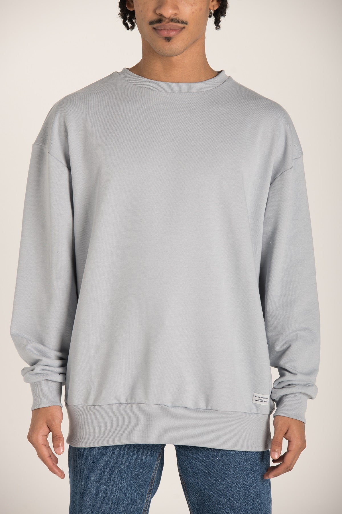 BACK PRINT R-NECK SWEATSHIRT W23M090