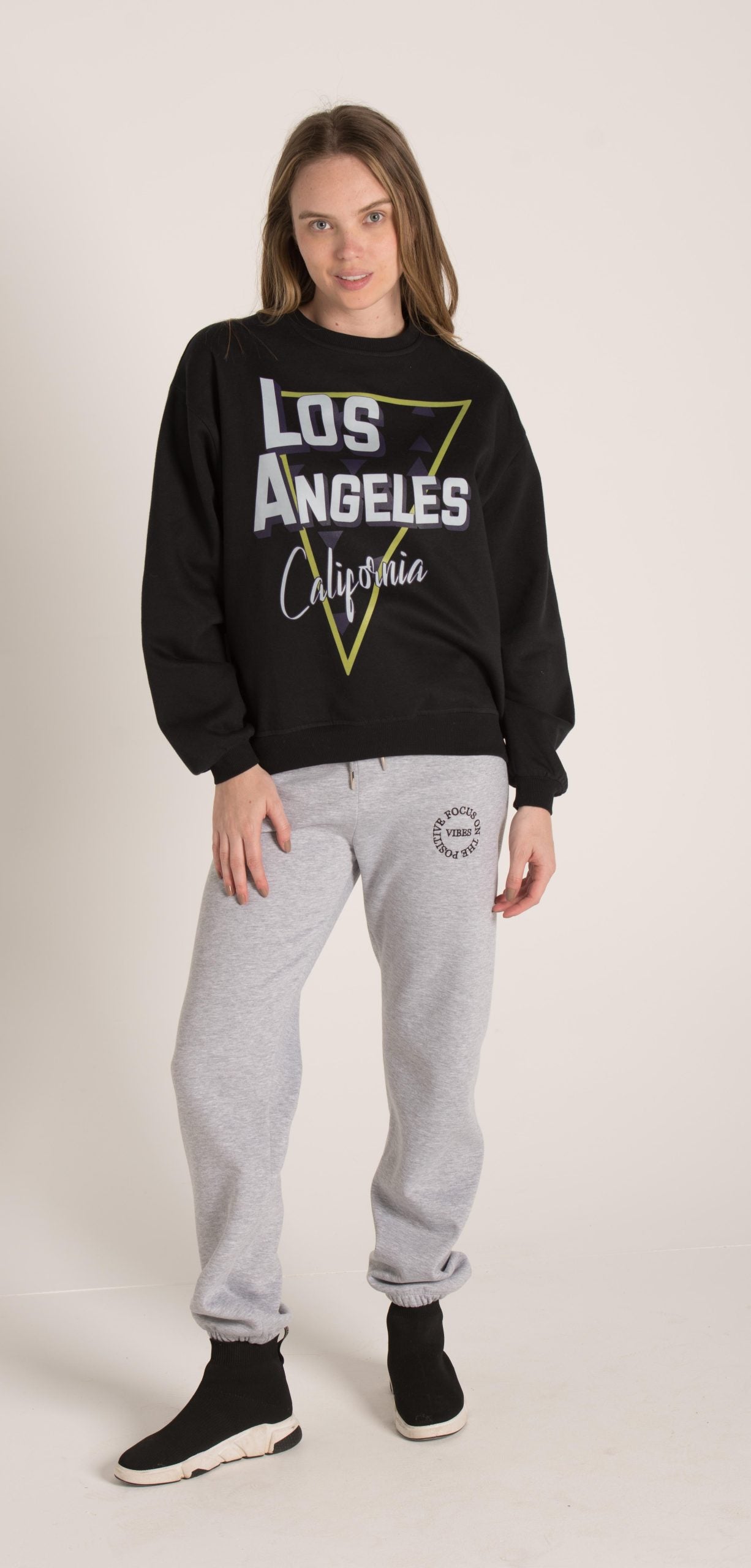 LOS ANGELES PRINT SWEATSHIRT W23W613