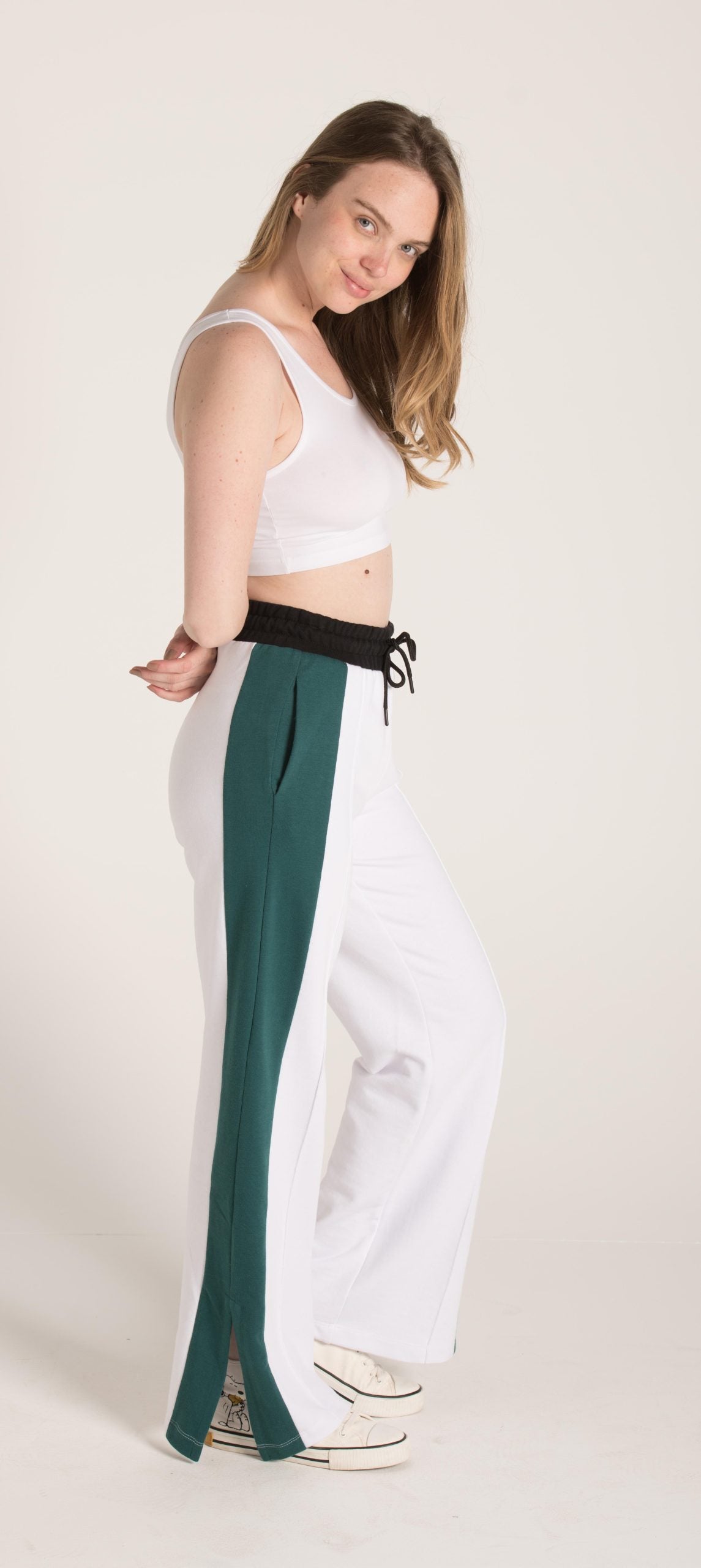 MULTICOLOR SIDE PANEL PANTS W23W596