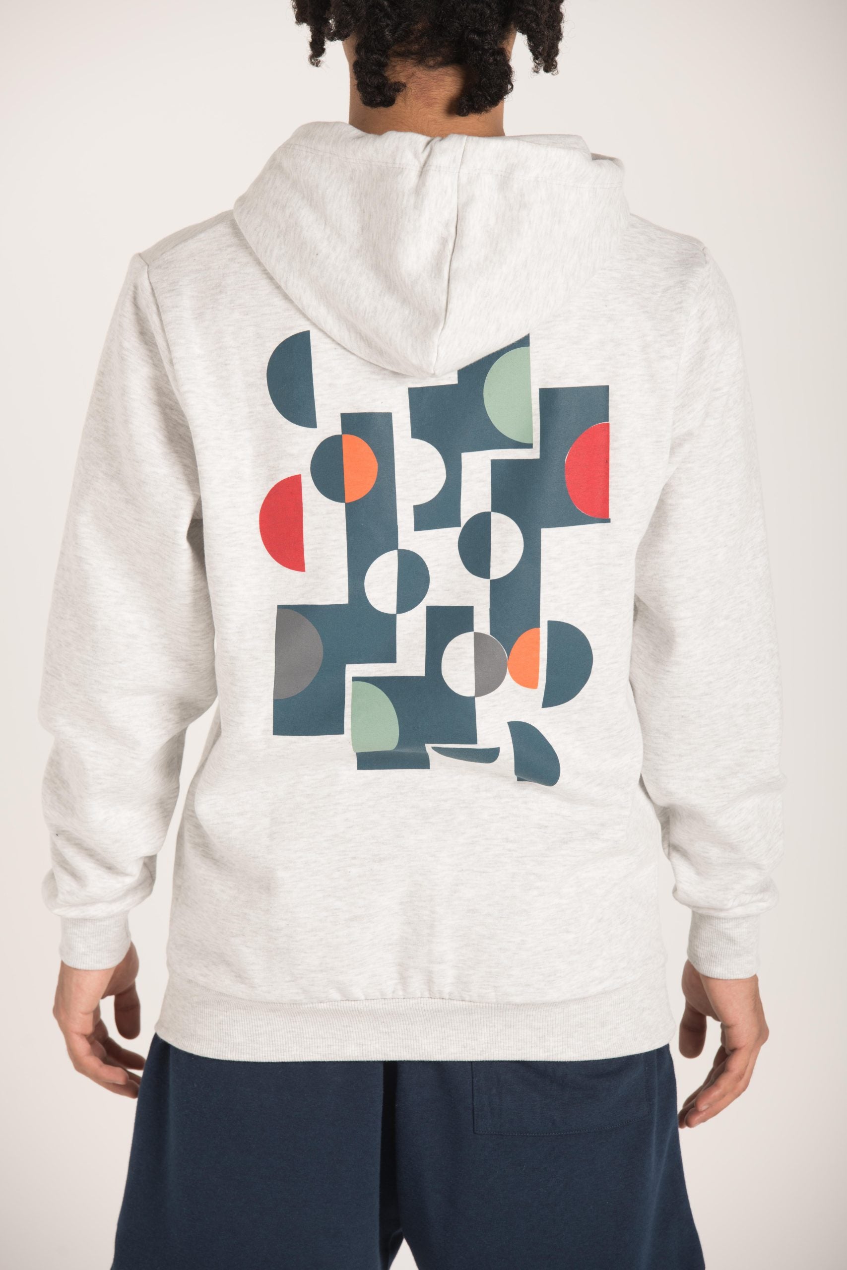 GEOMETRIC PRINT SWEATSHIRT W23M028