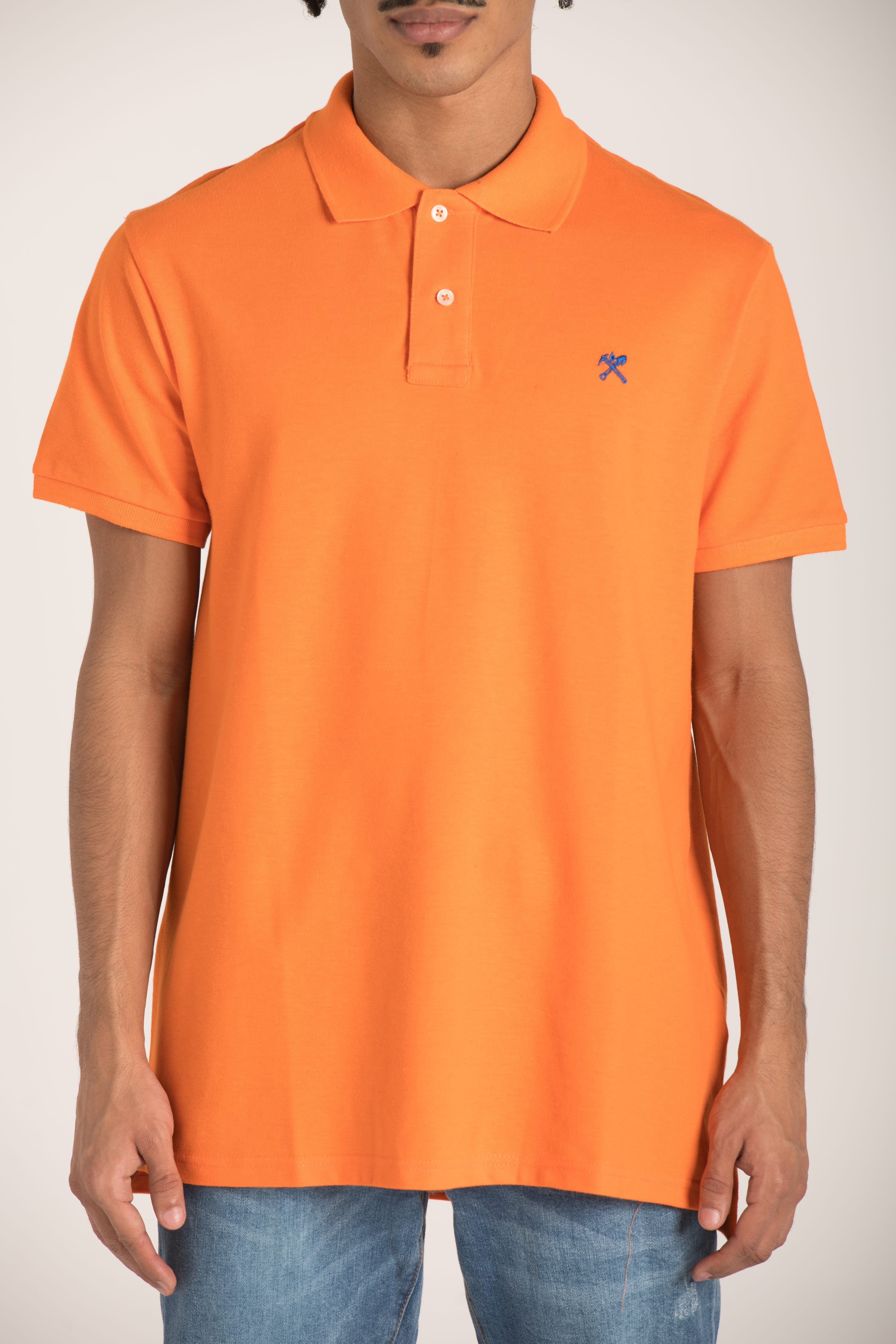 BASIC POLO WITH CONTRAST LOGO S23M162