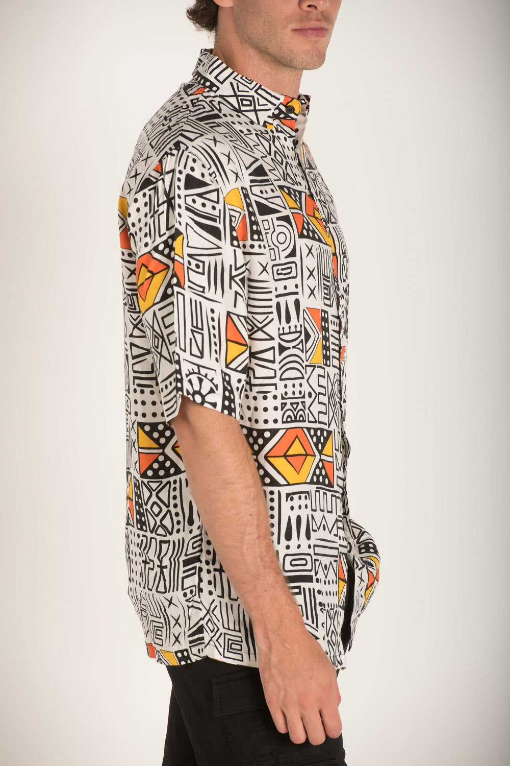 GEOMETRIC FORM ALL OVER PRINT S23M581