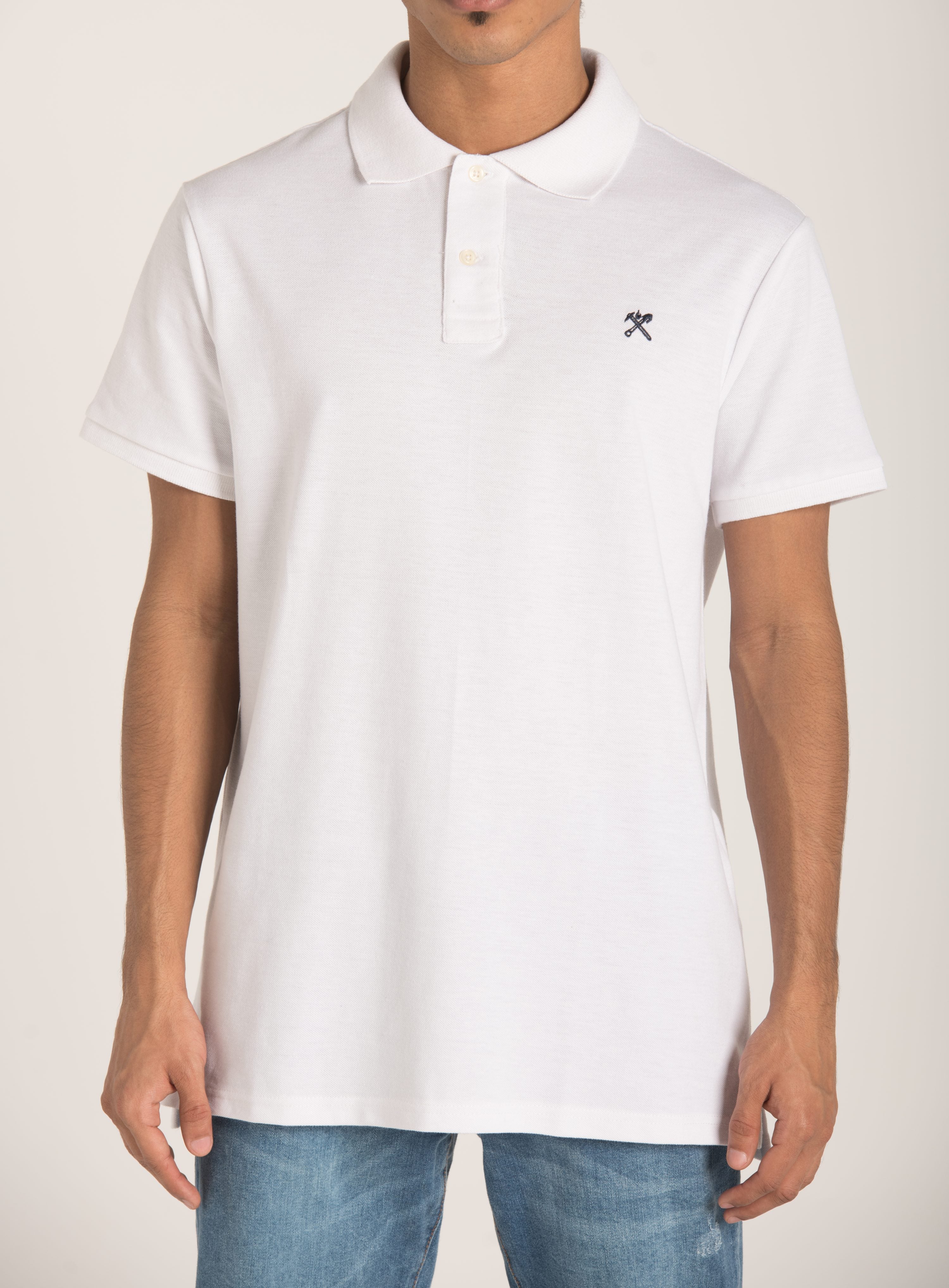 BASIC POLO WITH CONTRAST LOGO S23M162