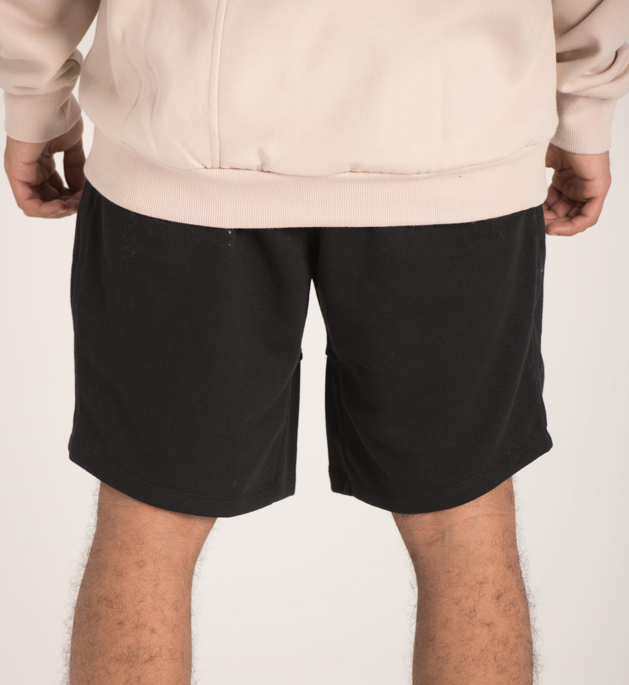 Shorts with zipper back pocke S24M341