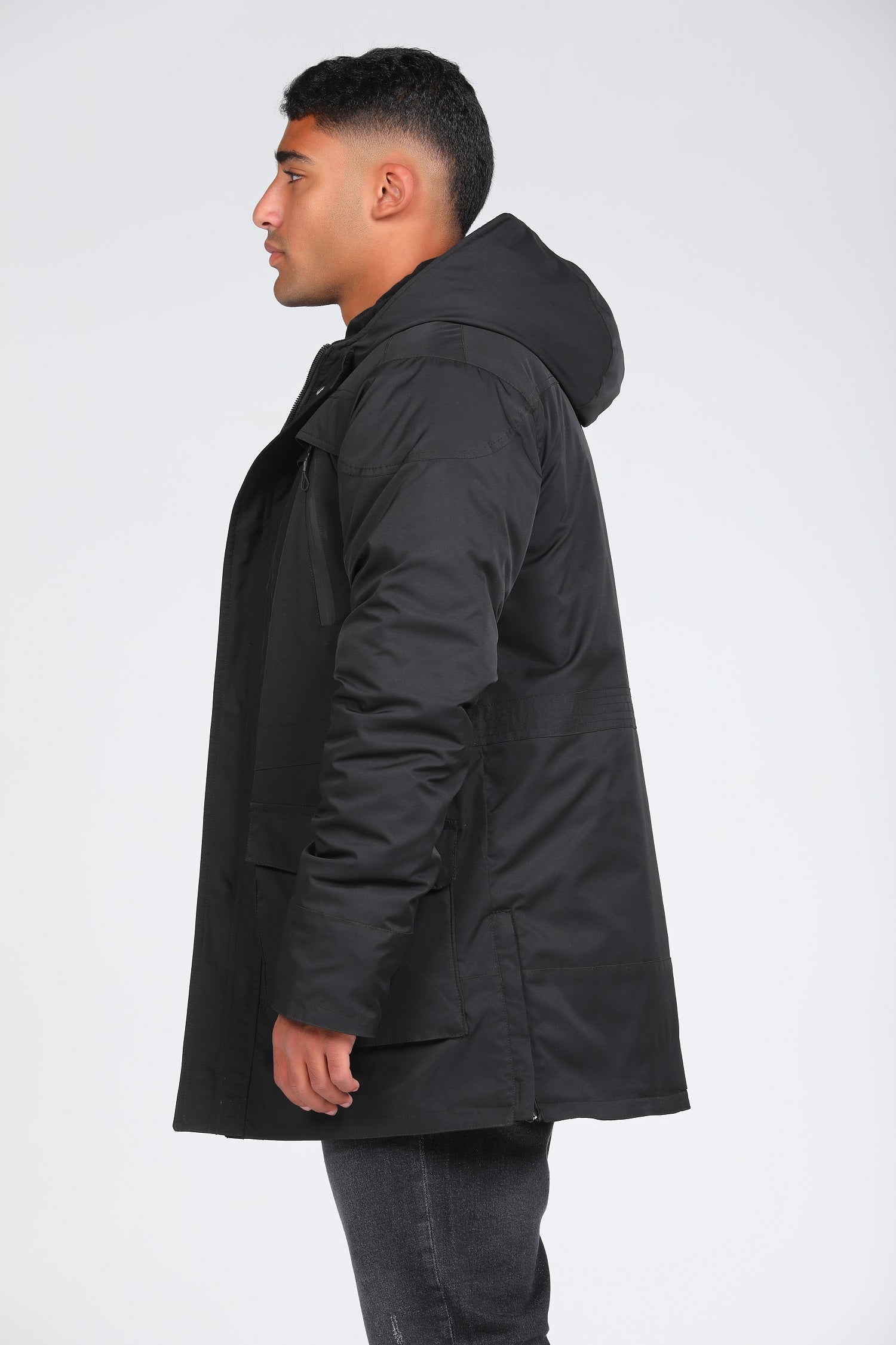 LONG SLEEVE RAIN COAT W24MJK144