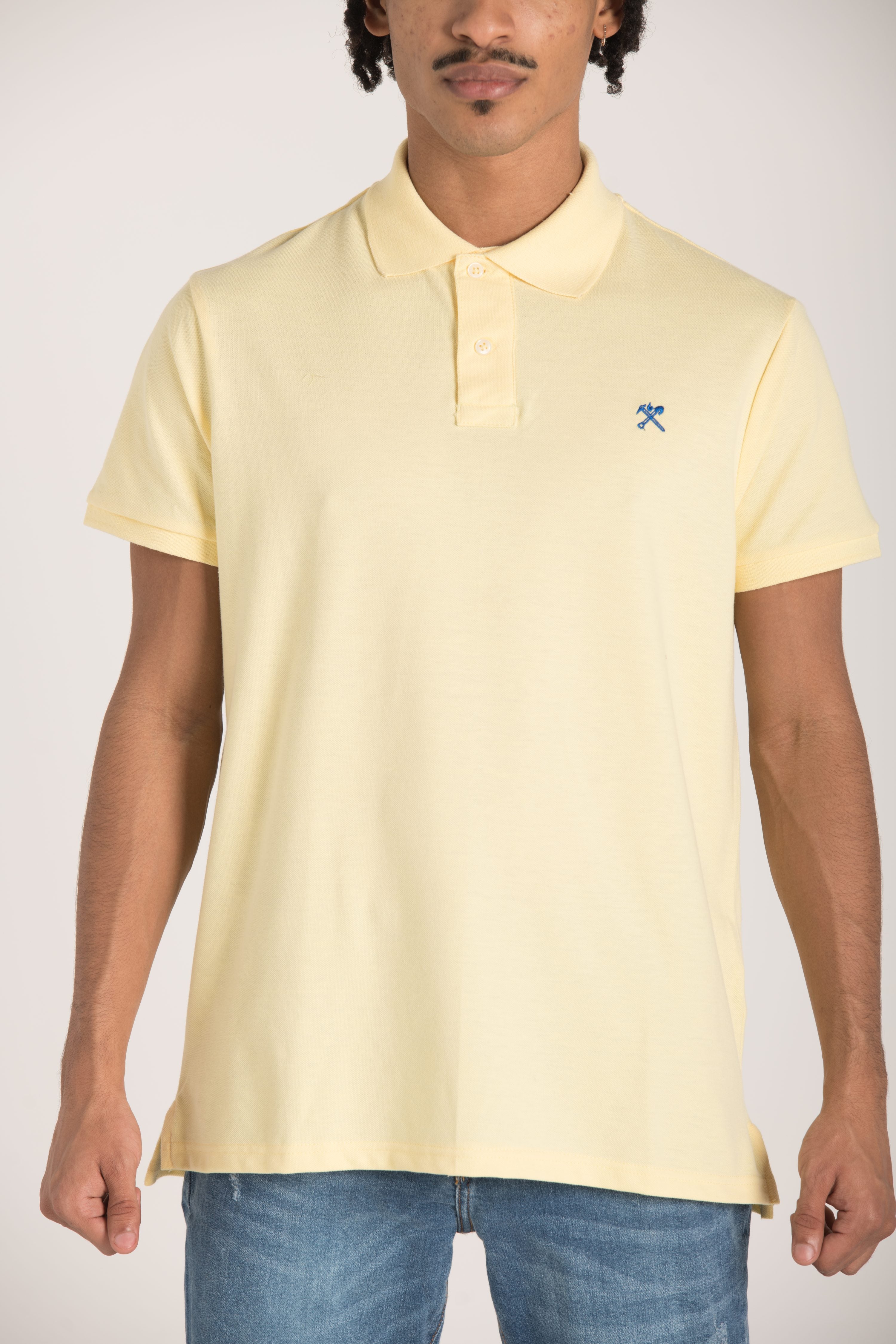 BASIC POLO WITH CONTRAST LOGO S23M162