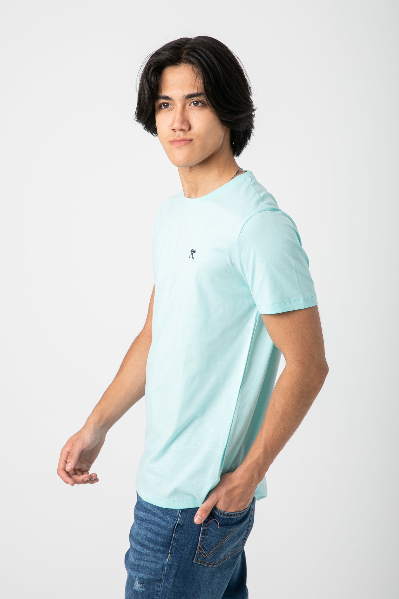 ROUND NECK T-SHIRT WITH LOGO S22M411