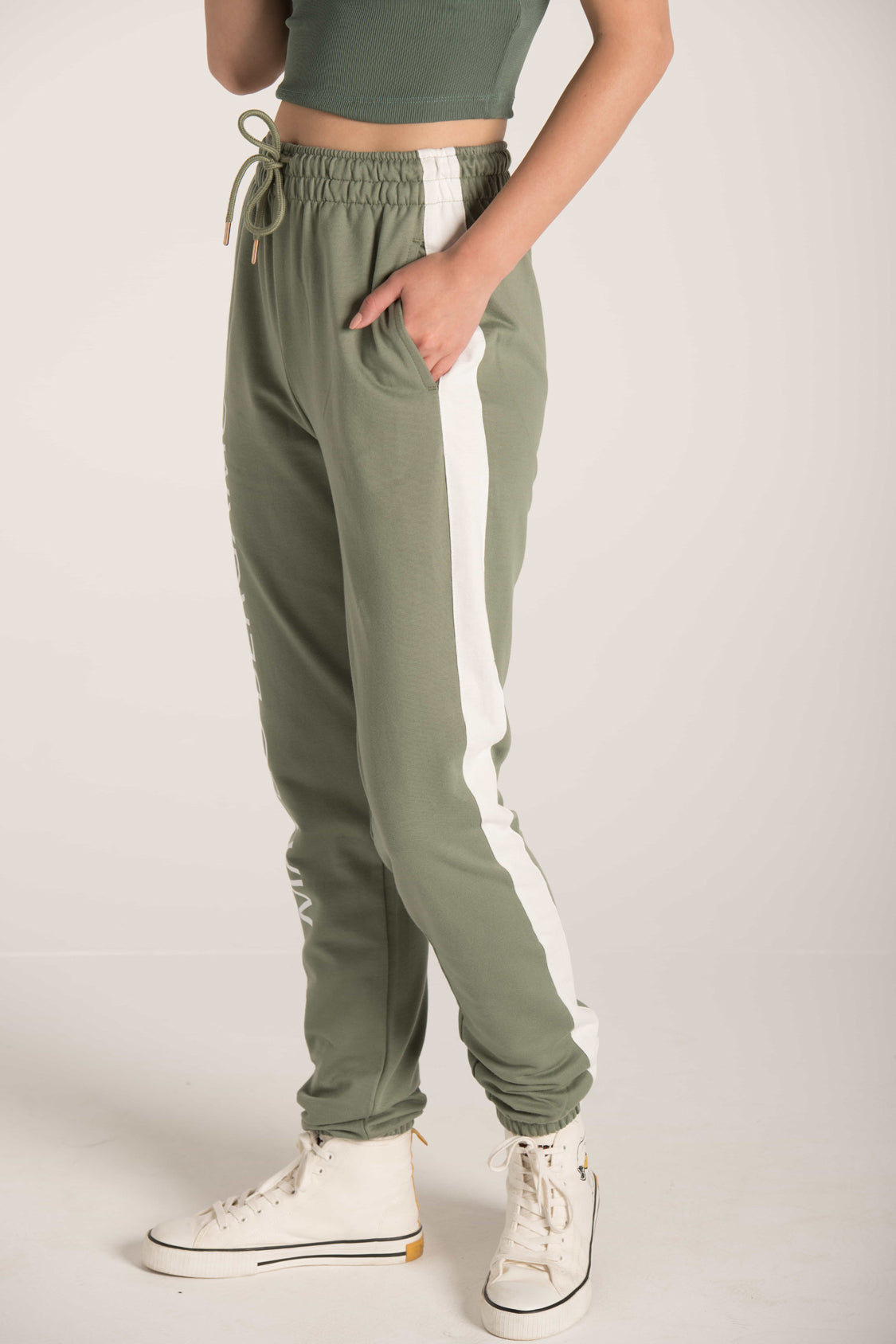 TWO COLOR PRINTED PANTS s22w136