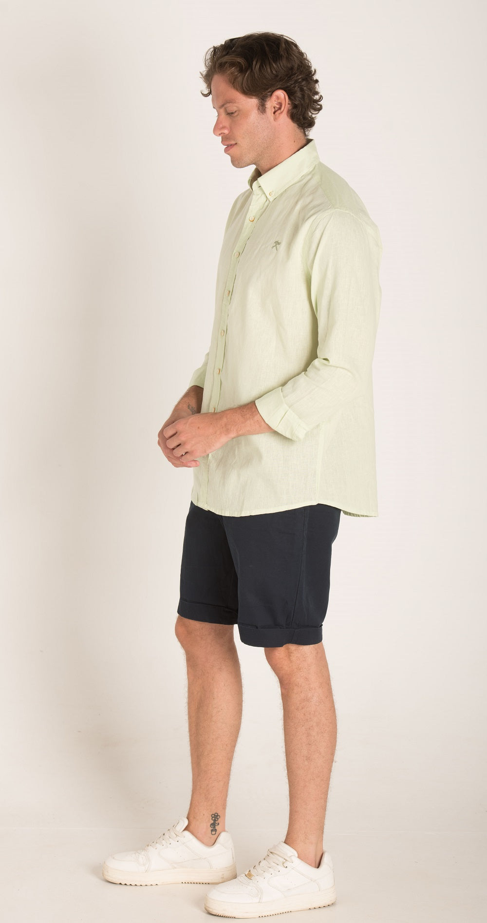 Regular Fit Linen Shirt S24MSH120