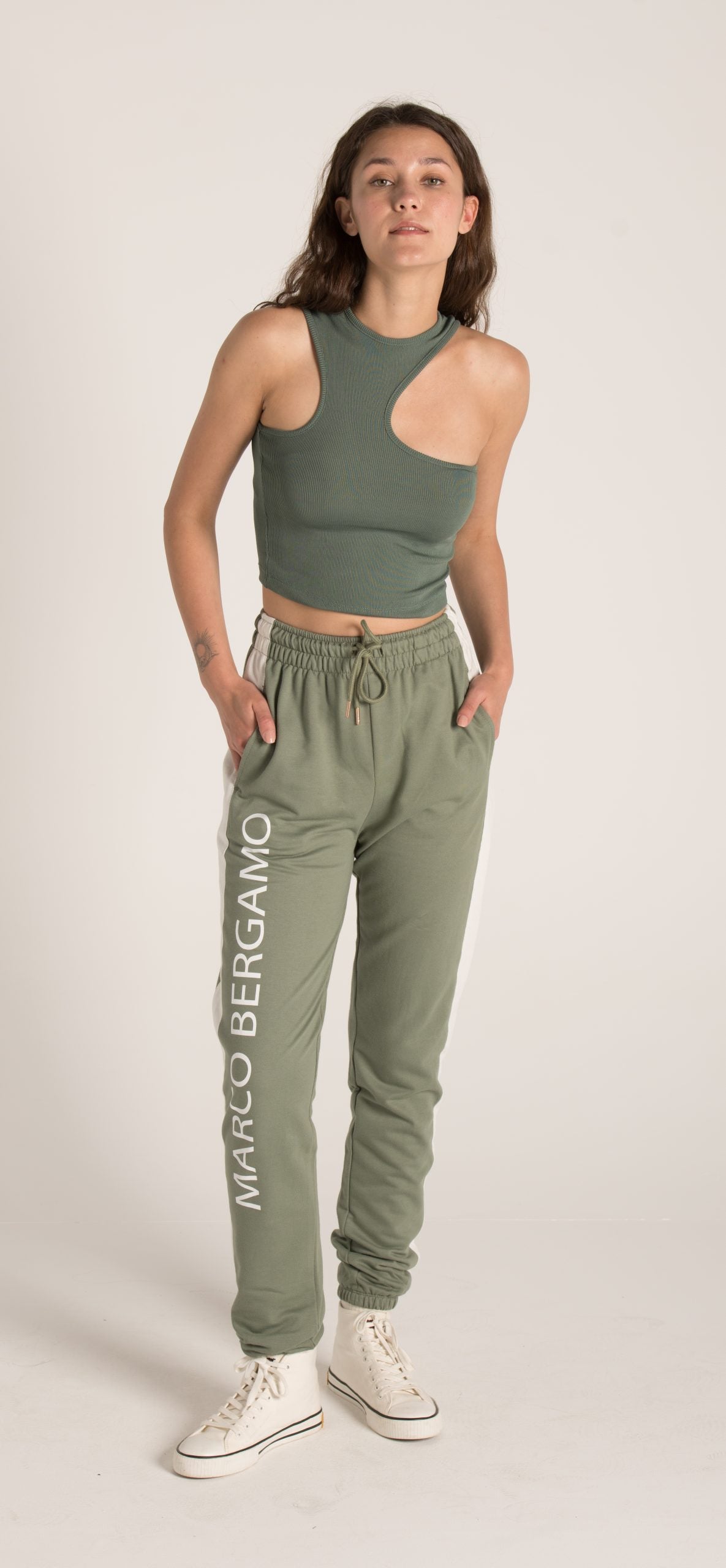 TWO COLOR PRINTED PANTS s22w136