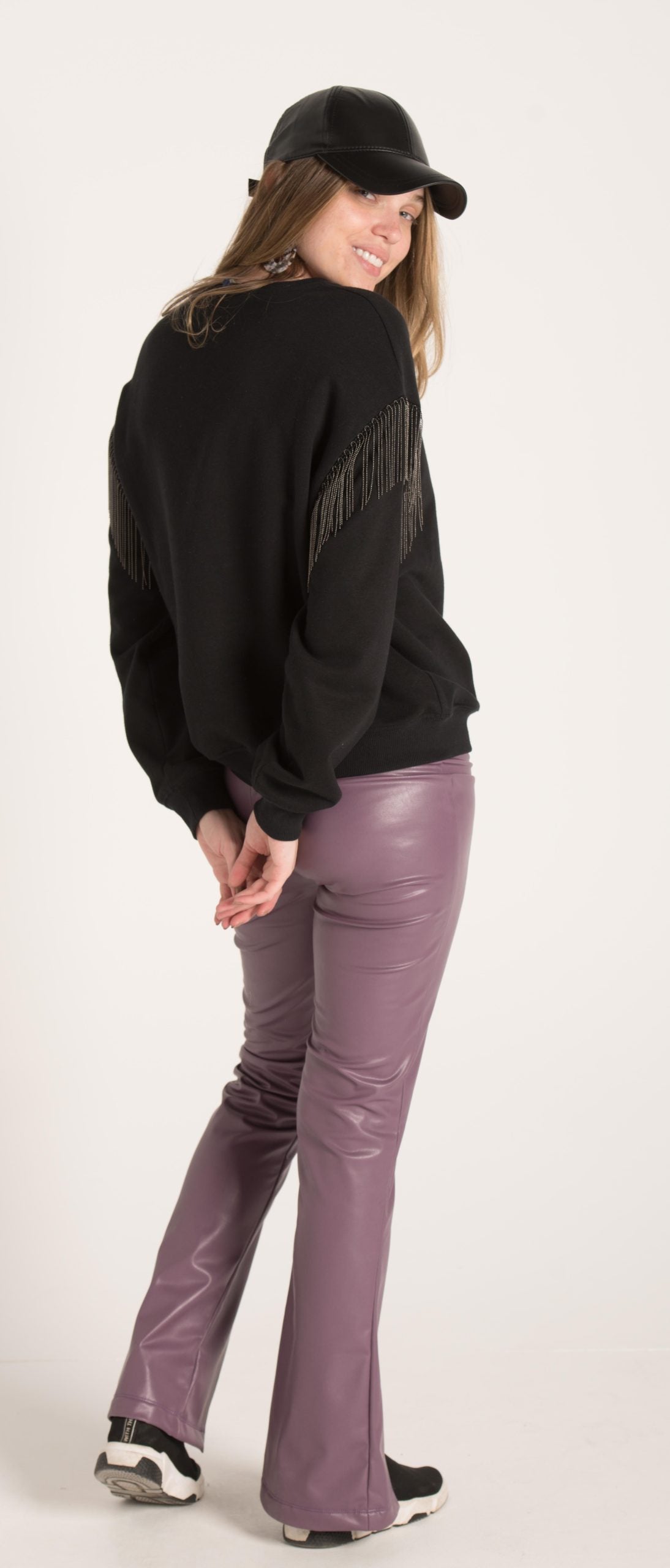 SHOULDER CHAINS ACC SWEATSHIRT W23W569