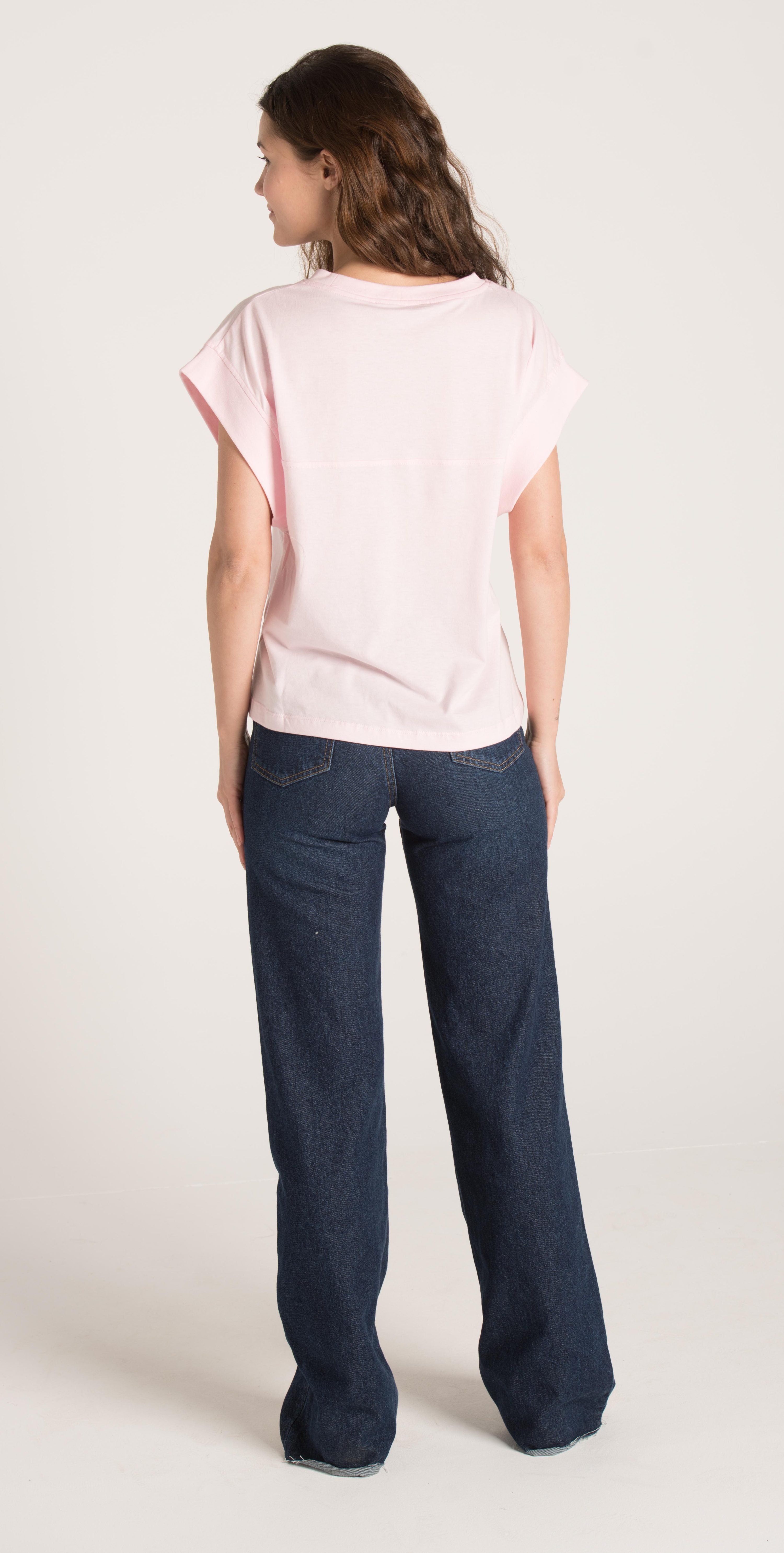 SLEEVELESS TOP WITH CREWNECK S23W218