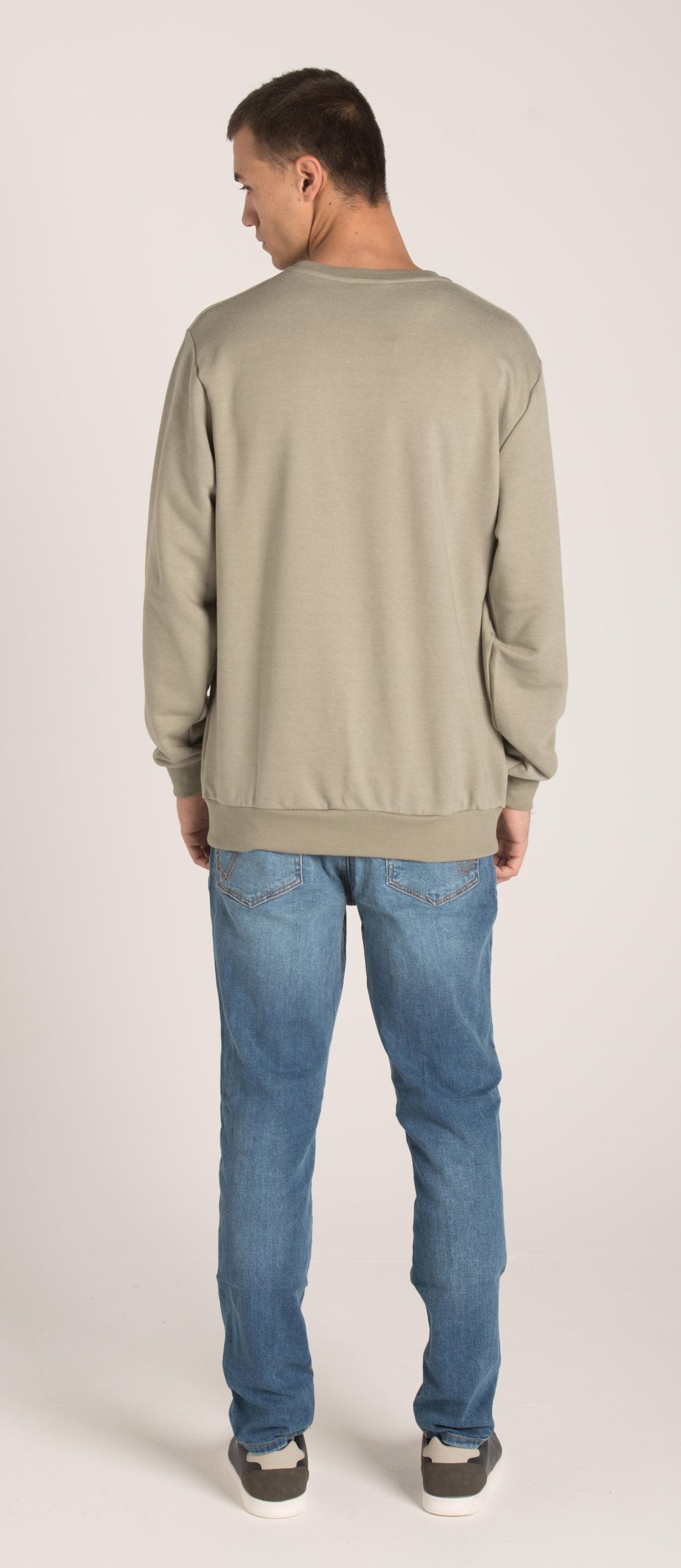 CREW R NECK PRINTED SWEATSHIRT W23M091