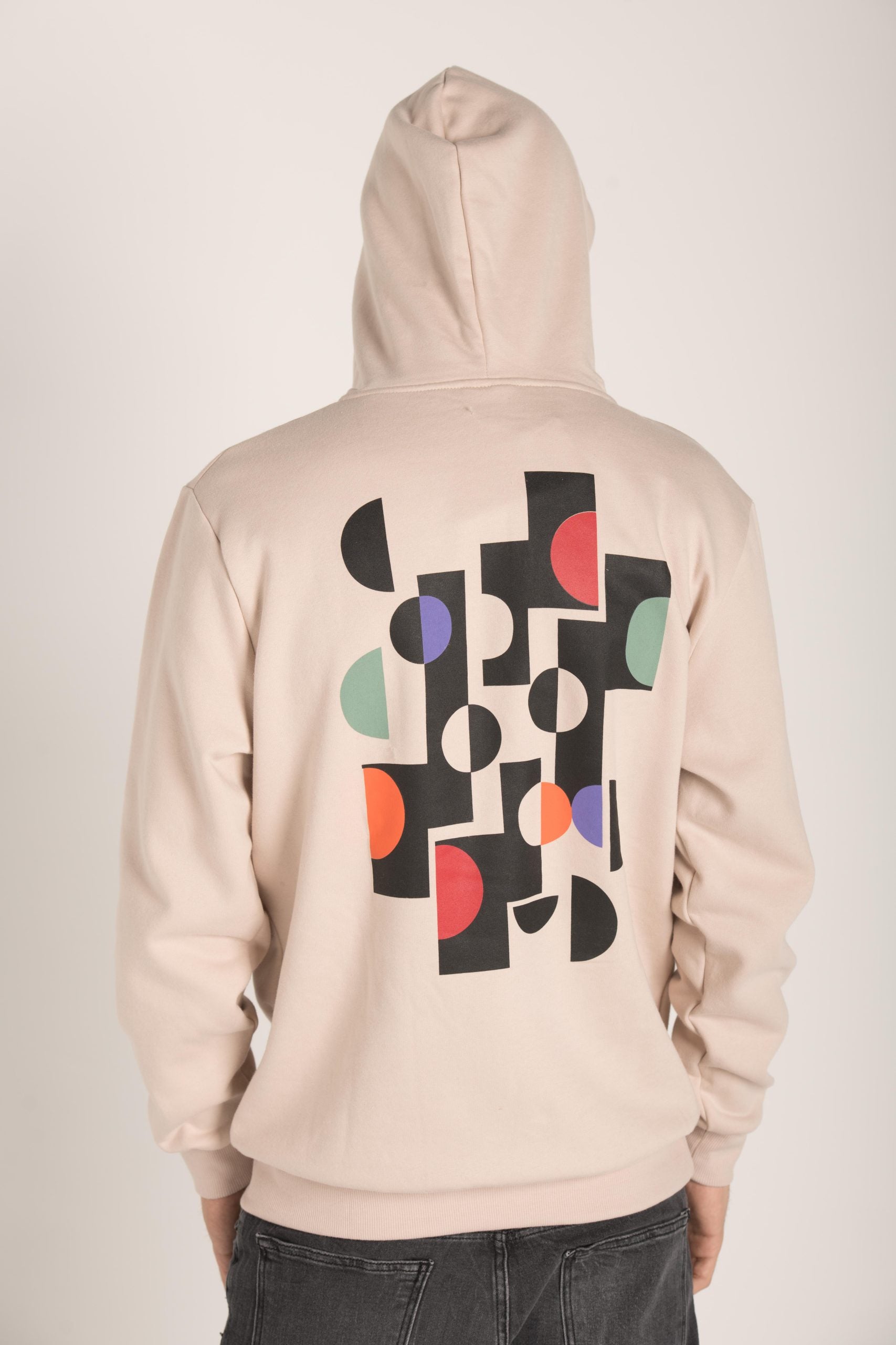 GEOMETRIC PRINT SWEATSHIRT W23M028