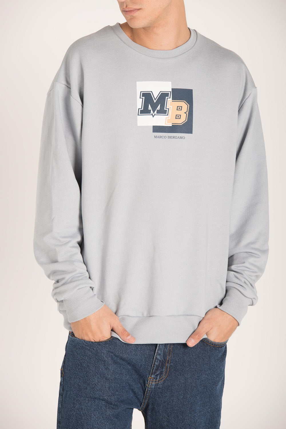 FRONT PRINTED SWEATSHIRT W23M031