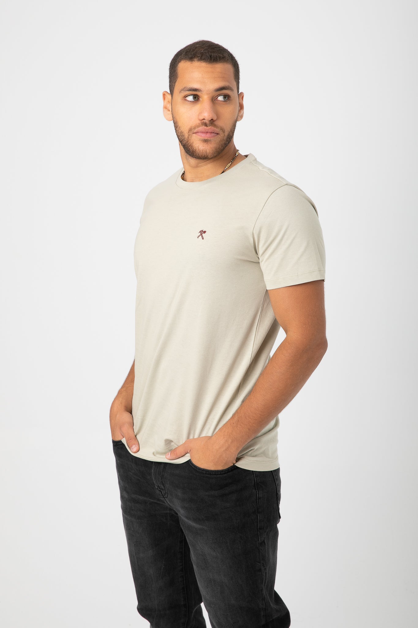 ROUND NECK T-SHIRT WITH LOGO S22M411