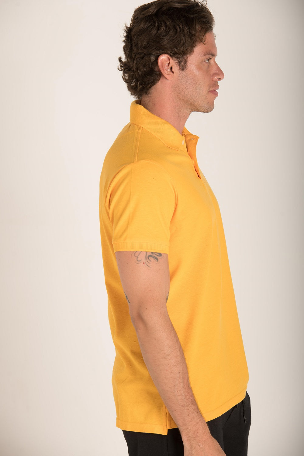 BASIC POLO WITH CONTRAST LOGO S23M162