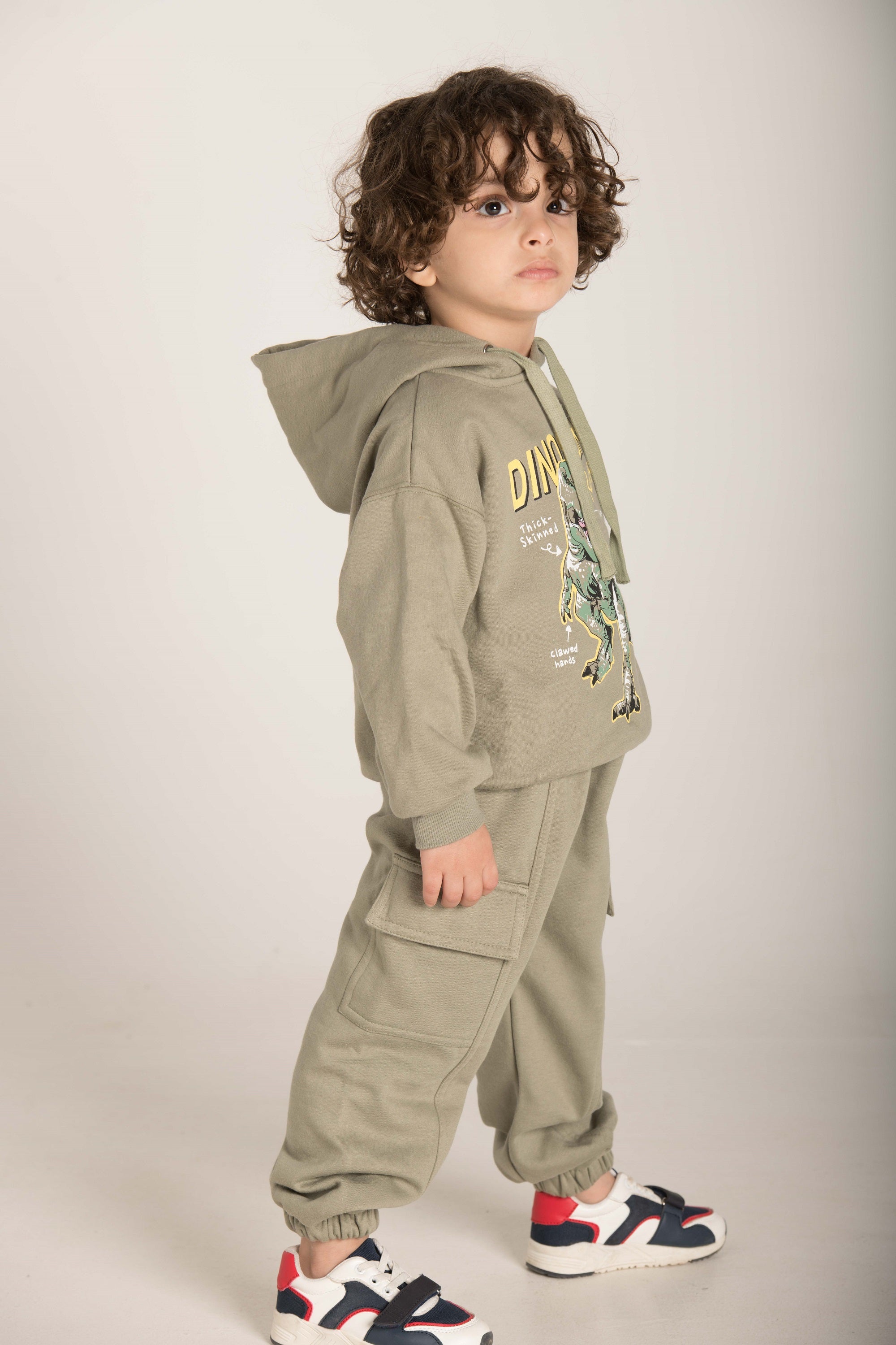 Dinosaur Print Hoodie W23BSW840