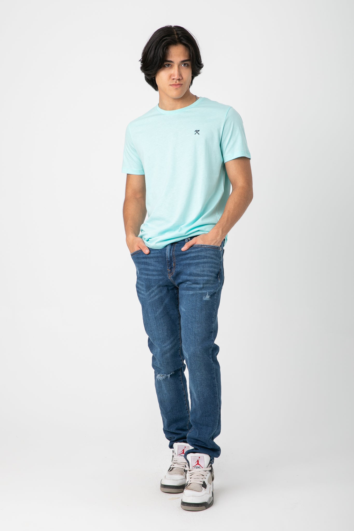 ROUND NECK T-SHIRT WITH LOGO S22M411