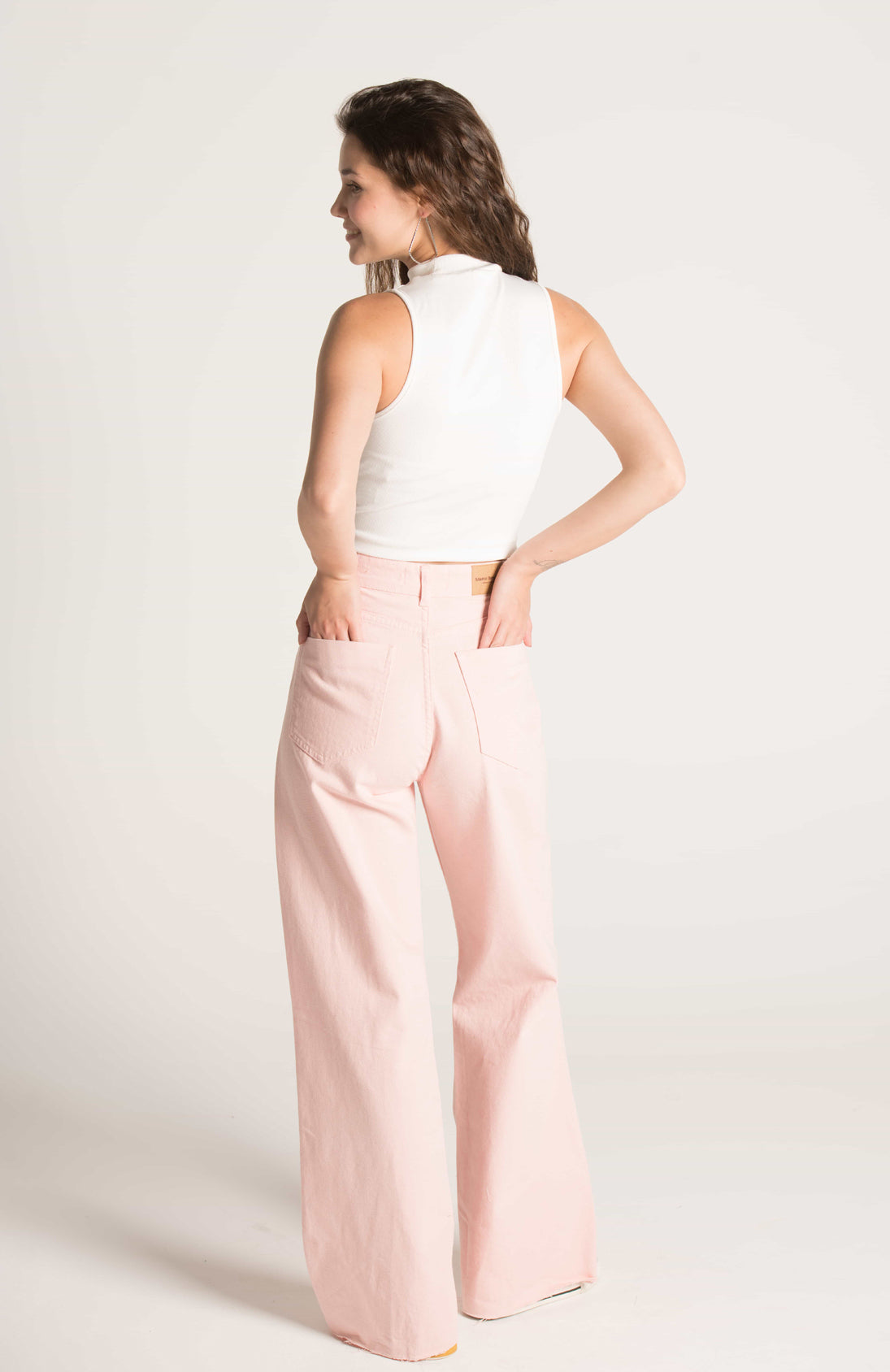 HIGH WAIST WIDE LEG PANTS s22w320