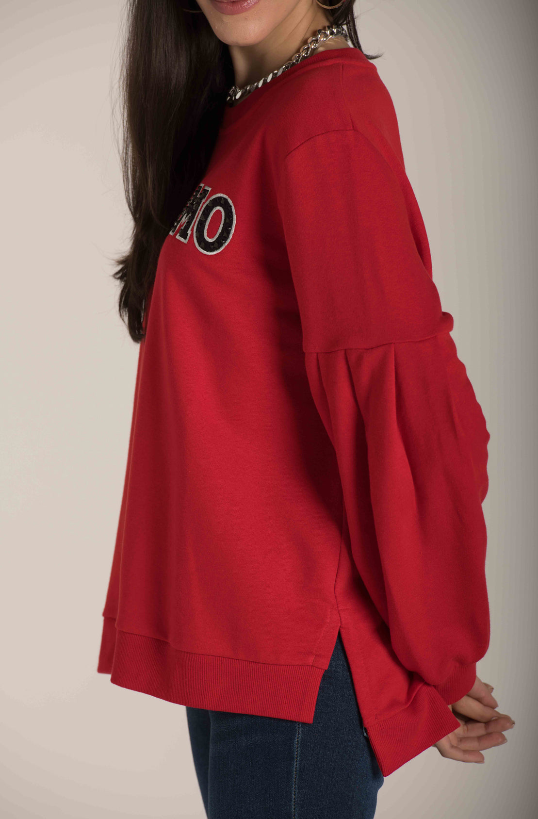 BALLOON SLEEVES SWEATSHIRT  W23W555