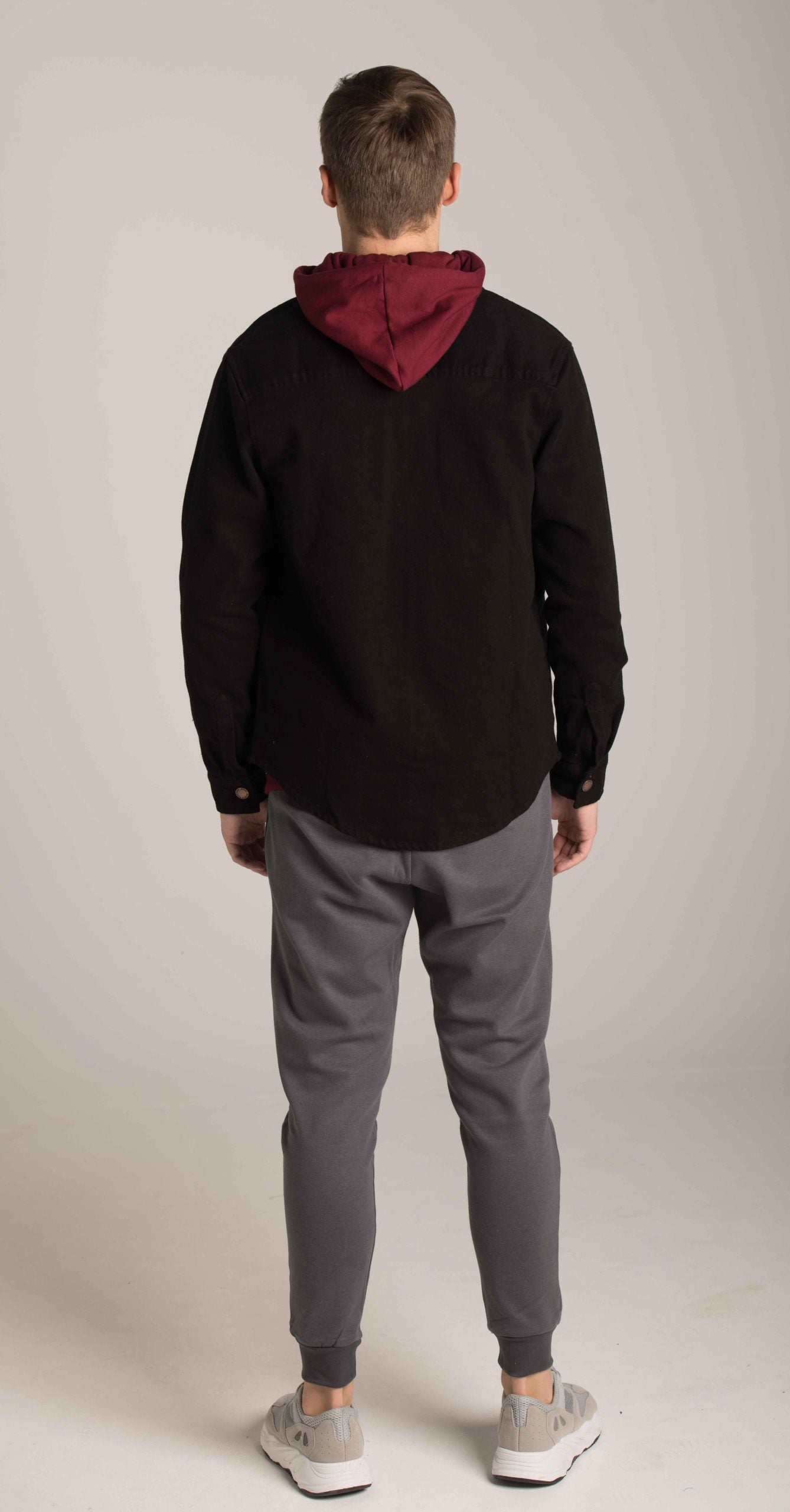 PATCH POCKETS PLAIN OVERSHIRT W23MSH107