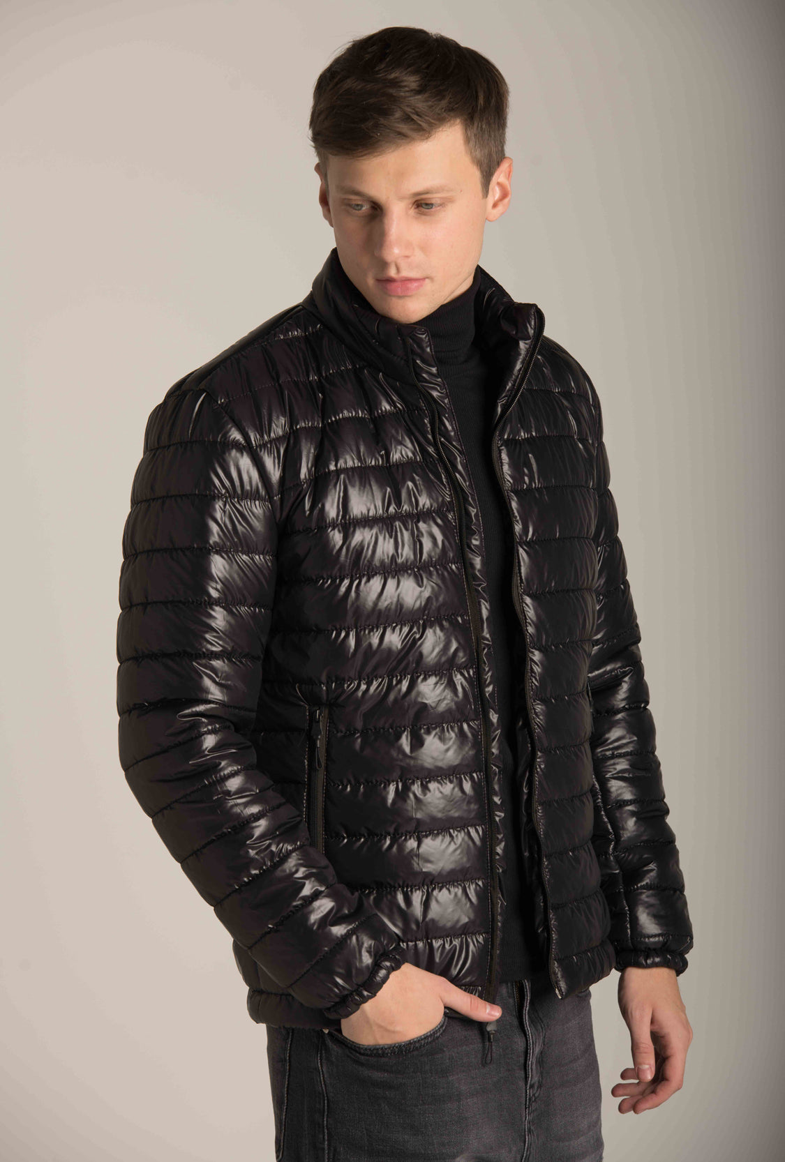 BASIC PUFFER JACKET W23MJK201