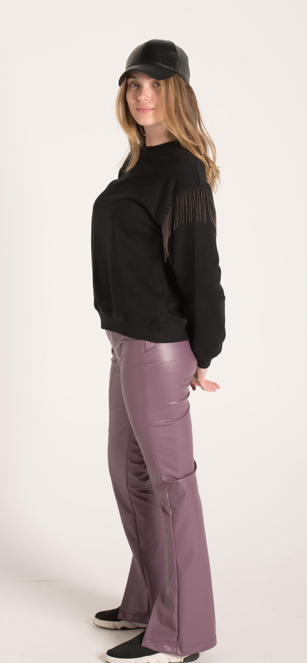 SHOULDER CHAINS ACC SWEATSHIRT W23W569
