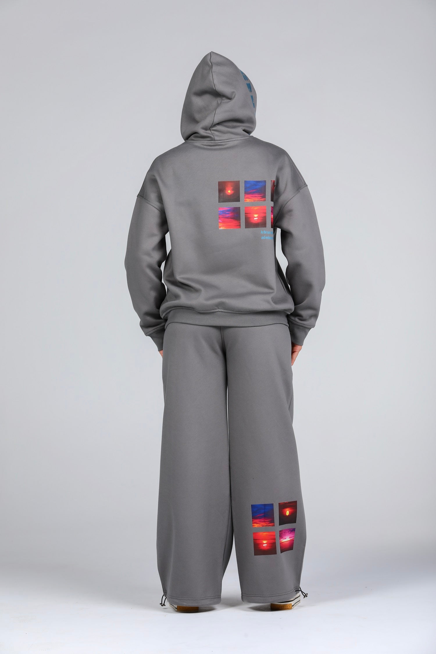 SUN SET PRINTED HOODIE W24WSW319