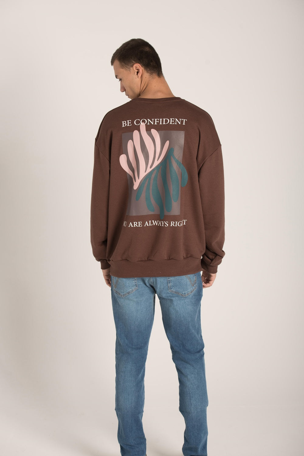 OVERSIZE PRINTED SWEATSHIRT W23M057