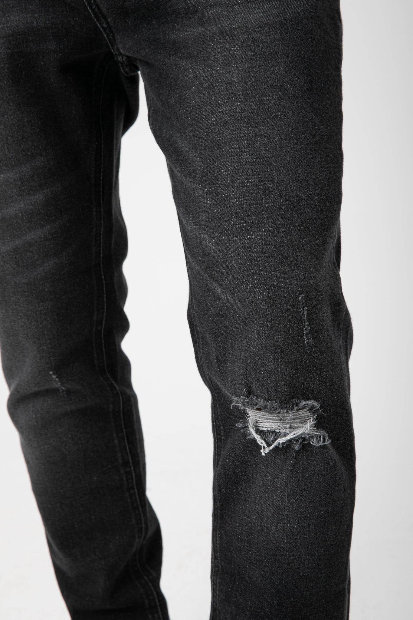 Men Jeans Carrot Ripped S22MJ004