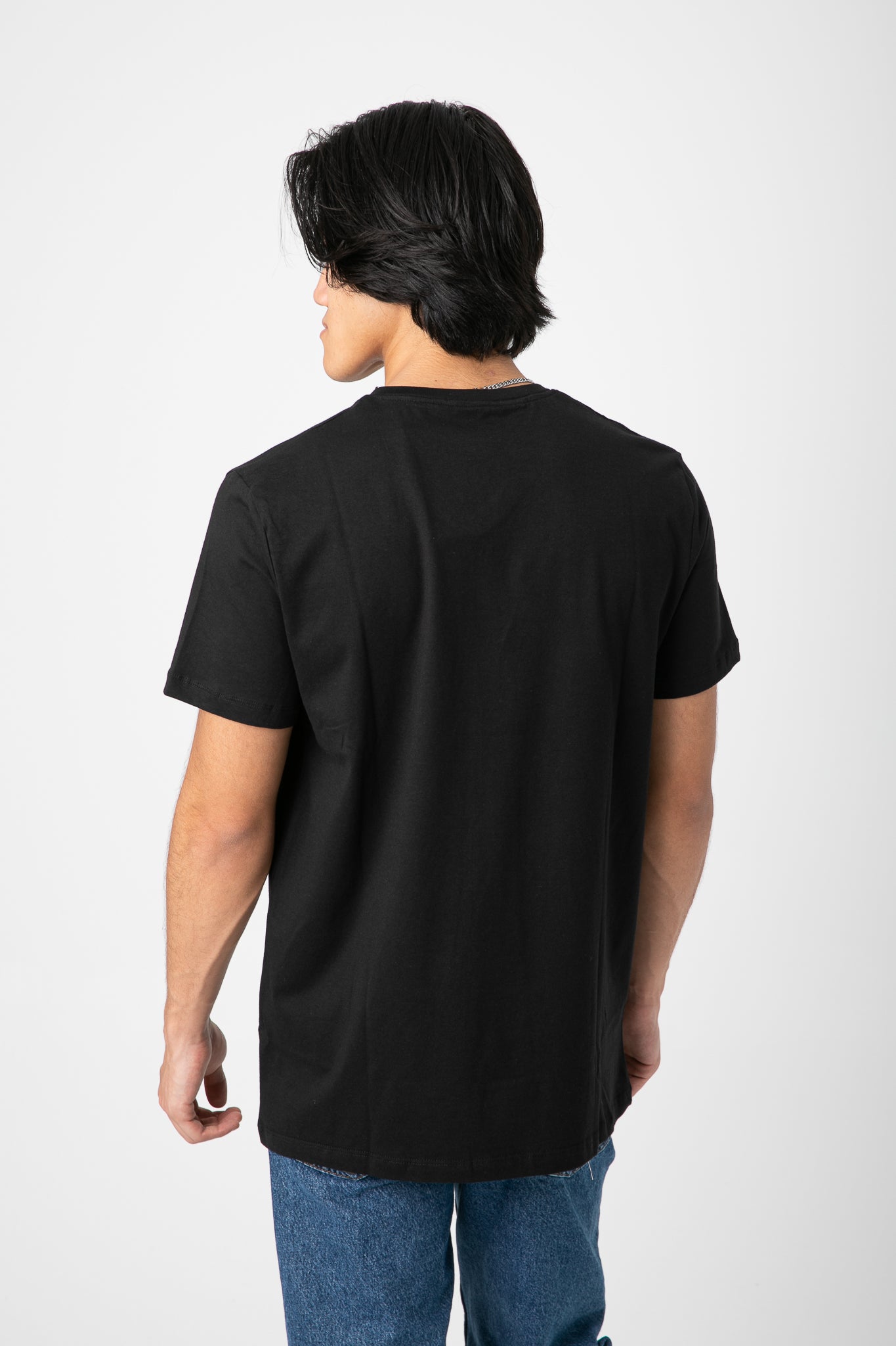 V.NECK T-SHIRT WITH LOGO S22M412