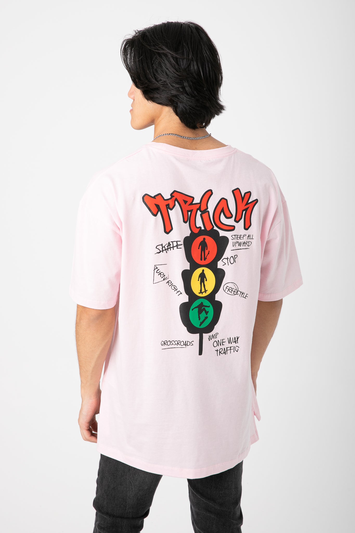 OVERSIZE TRAFFIC LIGHT T-SHIR S23M066