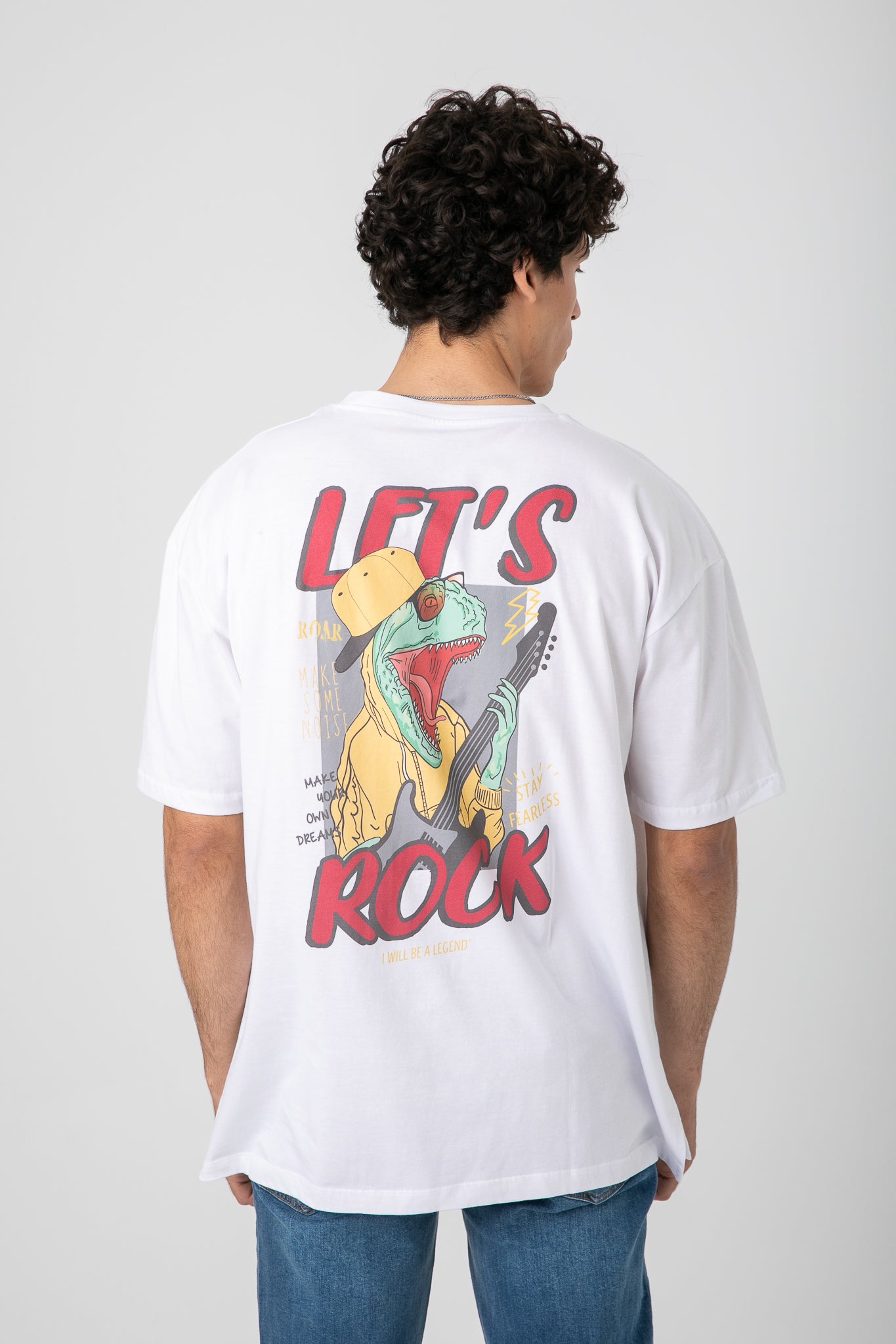 LET'S ROCK T-SHIRT OVERSIZE S24M432