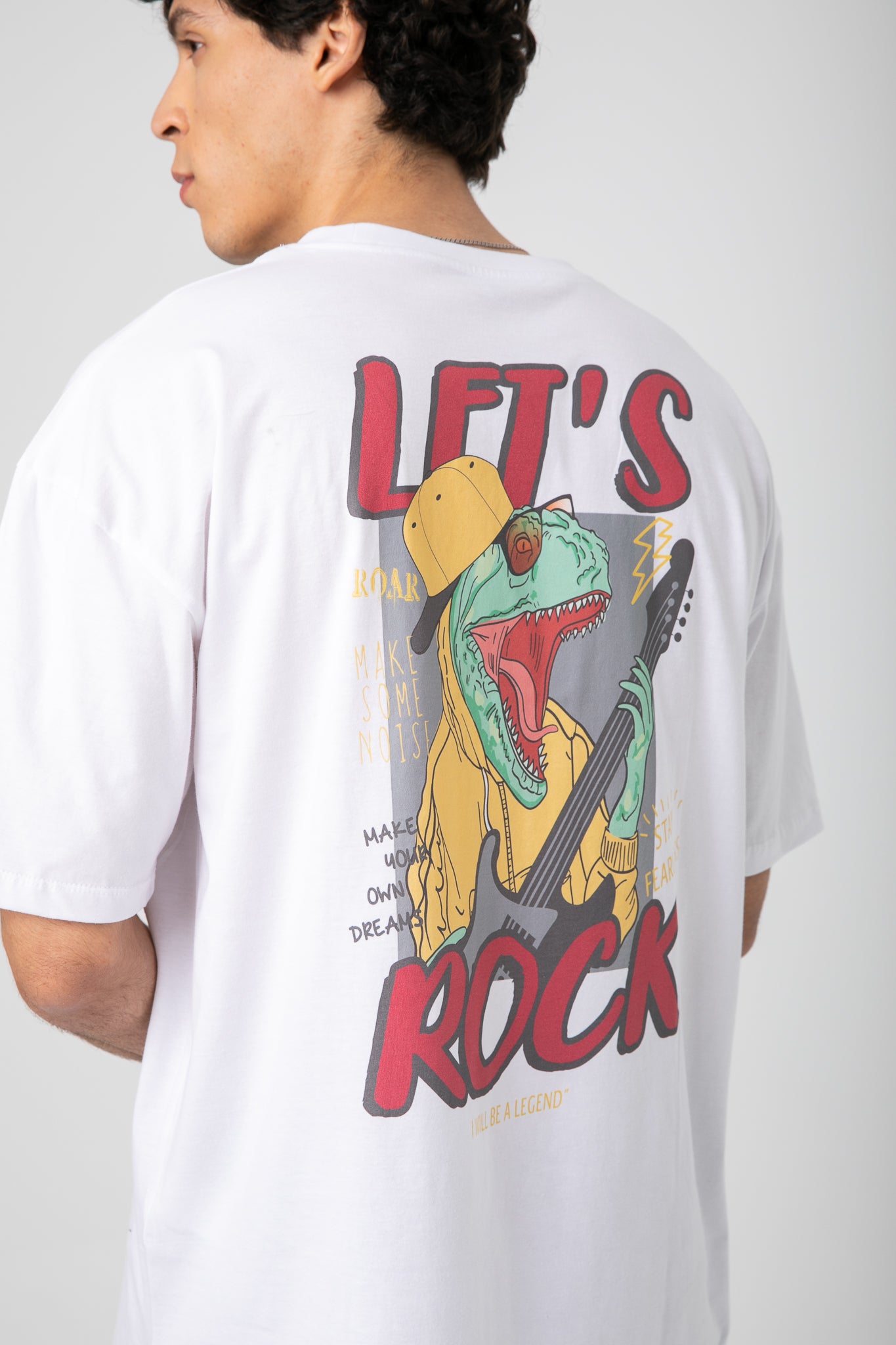 LET'S ROCK T-SHIRT OVERSIZE S24M432