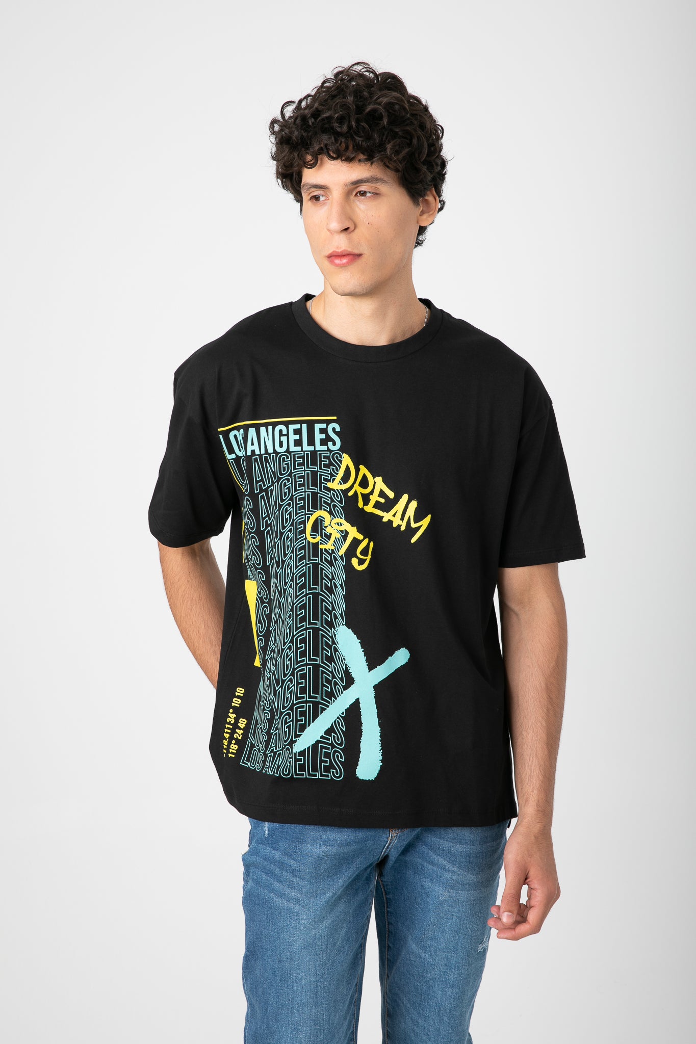 LOS ANGELES OVERSIZE  T-SHIRT S24M508