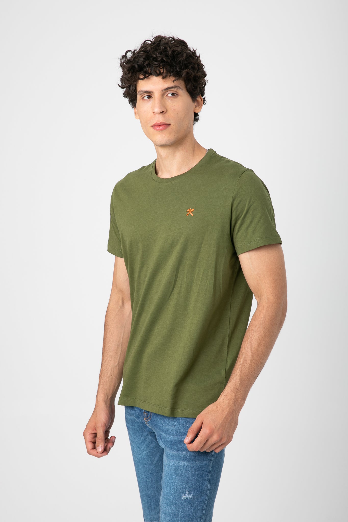 ROUND NECK T-SHIRT WITH LOGO S22M411