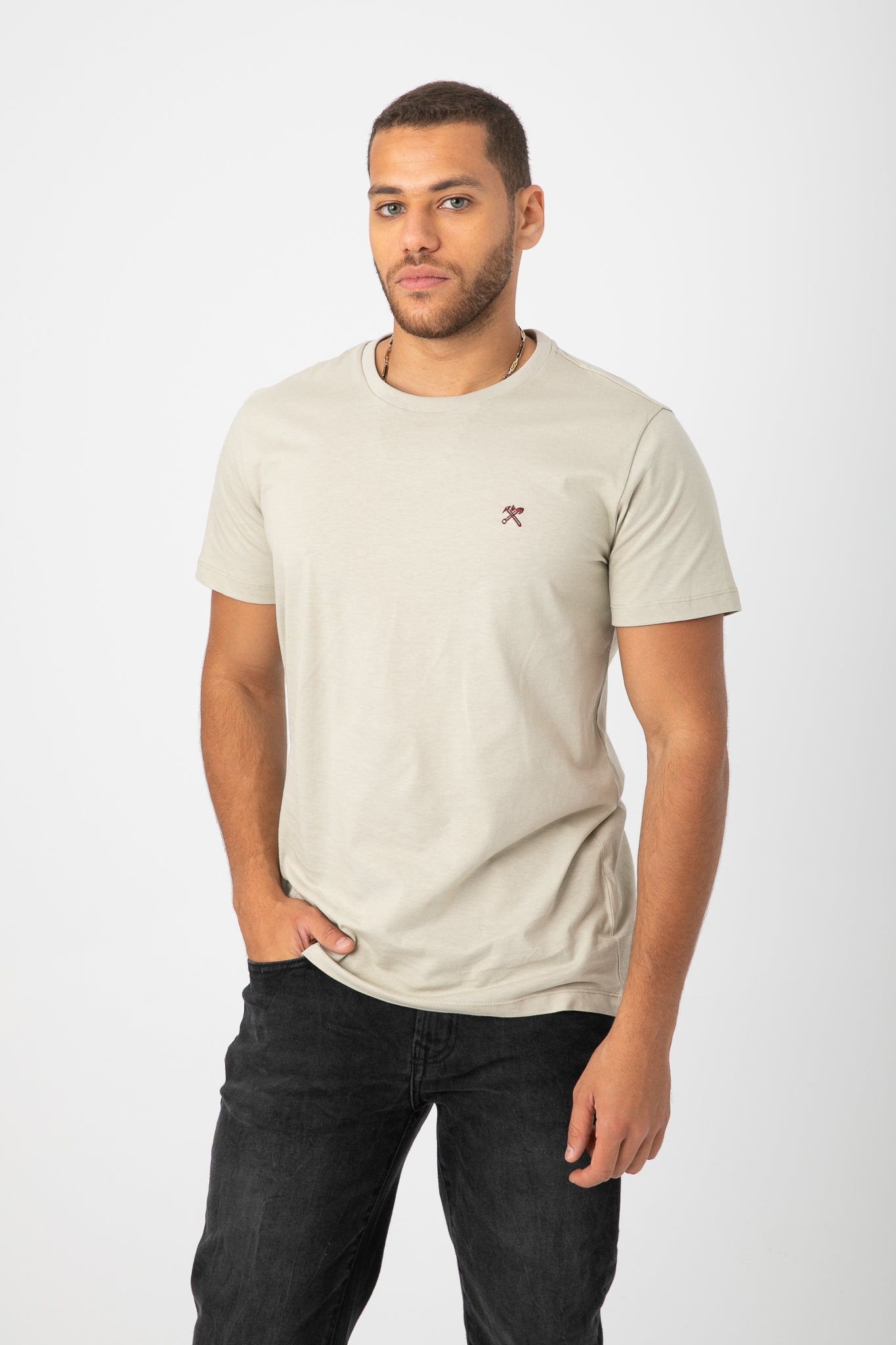 ROUND NECK T-SHIRT WITH LOGO S22M411