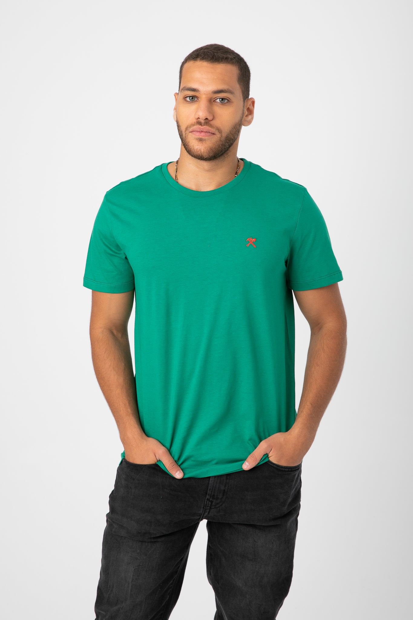 ROUND NECK T-SHIRT WITH LOGO S22M411