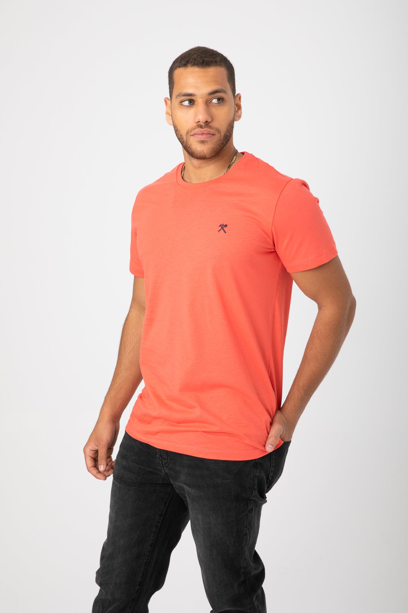 ROUND NECK T-SHIRT WITH LOGO S22M411