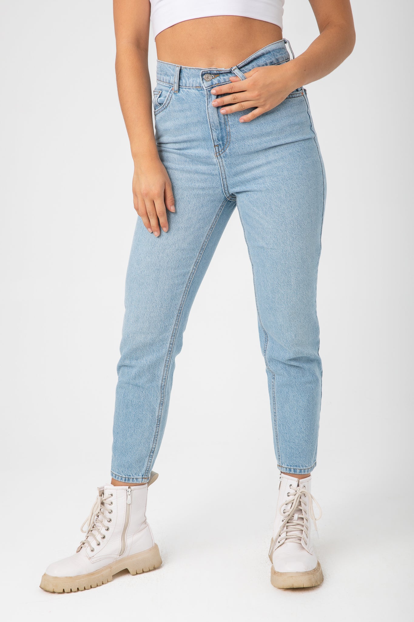 Women Jeans Mom Fit