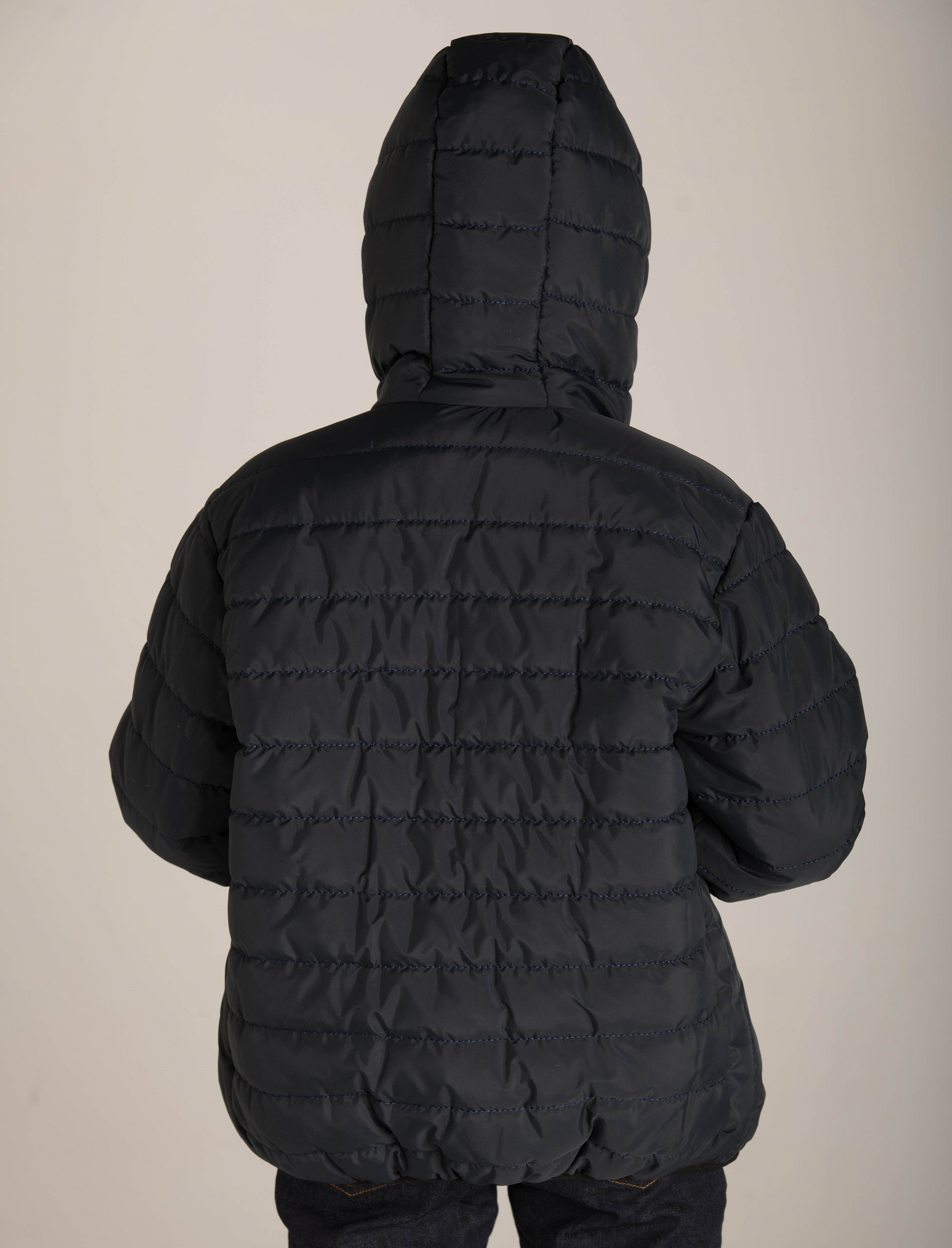 Printed & Plain Double Face Jacket W23BJK835